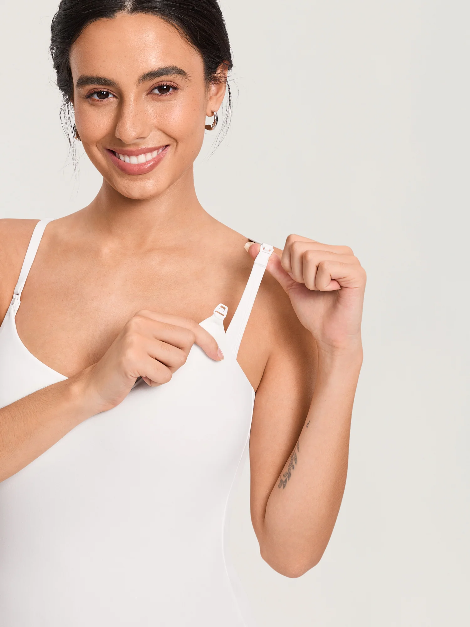 Airsofta Fixed Cup Nursing Cami Tank - Image 11