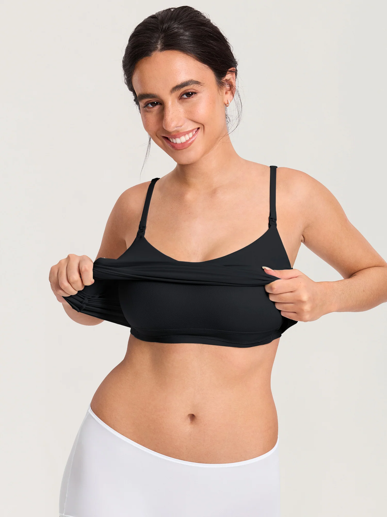 Airsofta Fixed Cup Nursing Cami Tank - Image 19