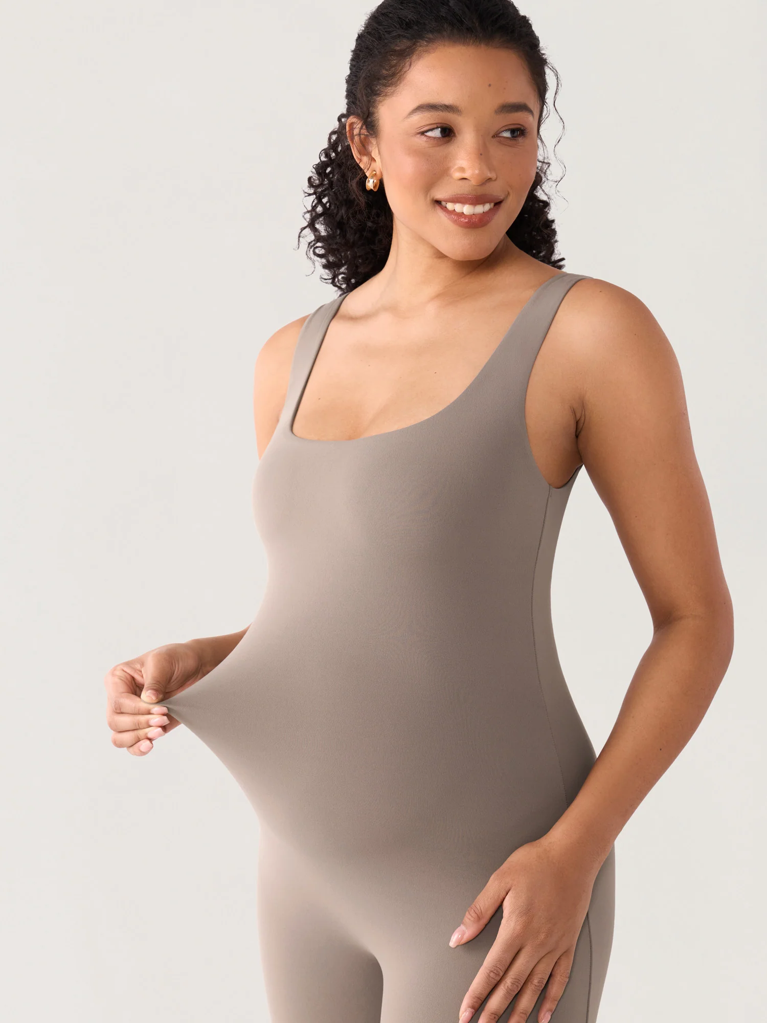 Airsofta Square Neck Maternity Romper - Image 21