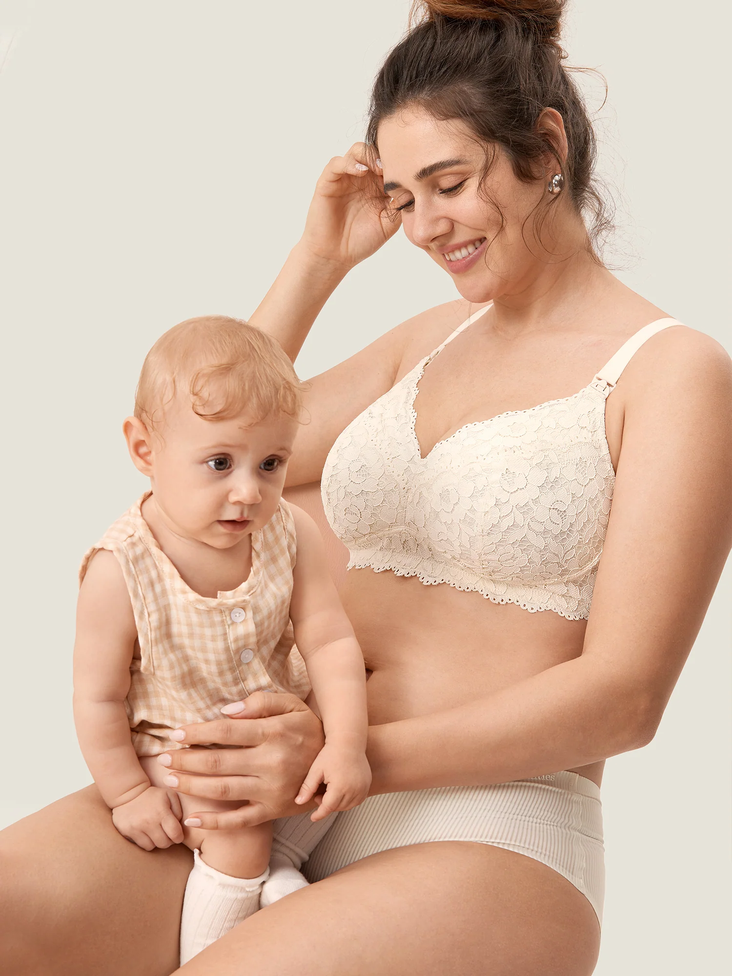 Cotton Lining Hands Free Pumping Bra - Image 10