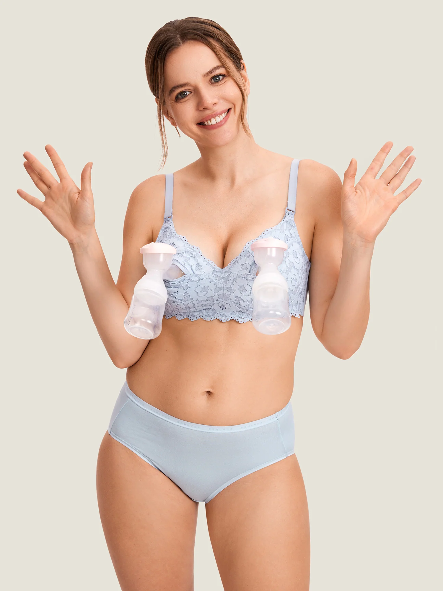 Cotton Lining Hands Free Pumping Bra - Image 21