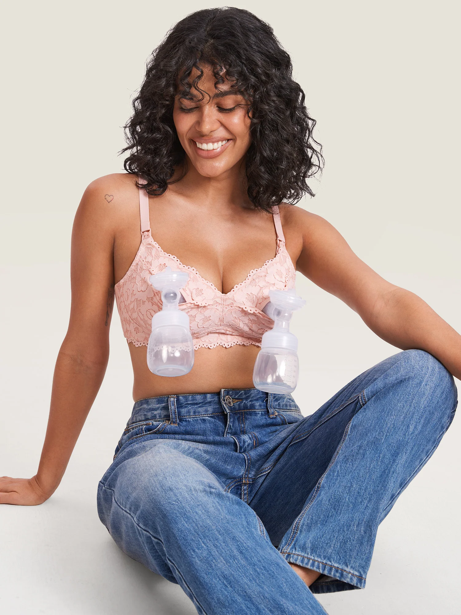 Cotton Lining Hands Free Pumping Bra - Image 26