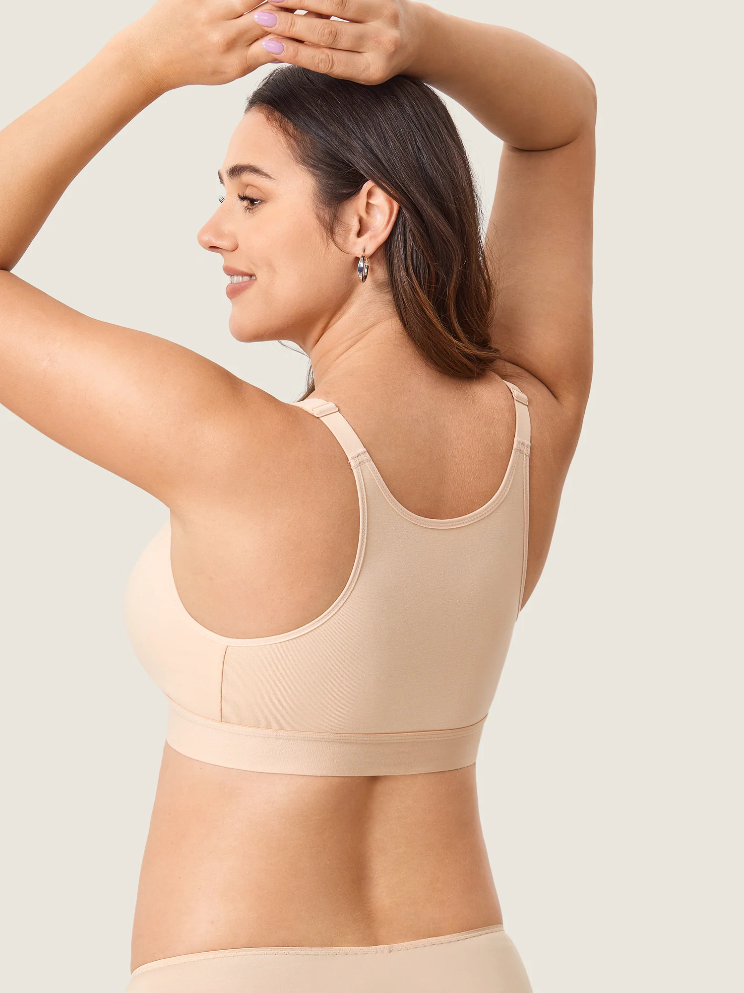 Cotton Plus Size Nursing Sport Bra - Image 11