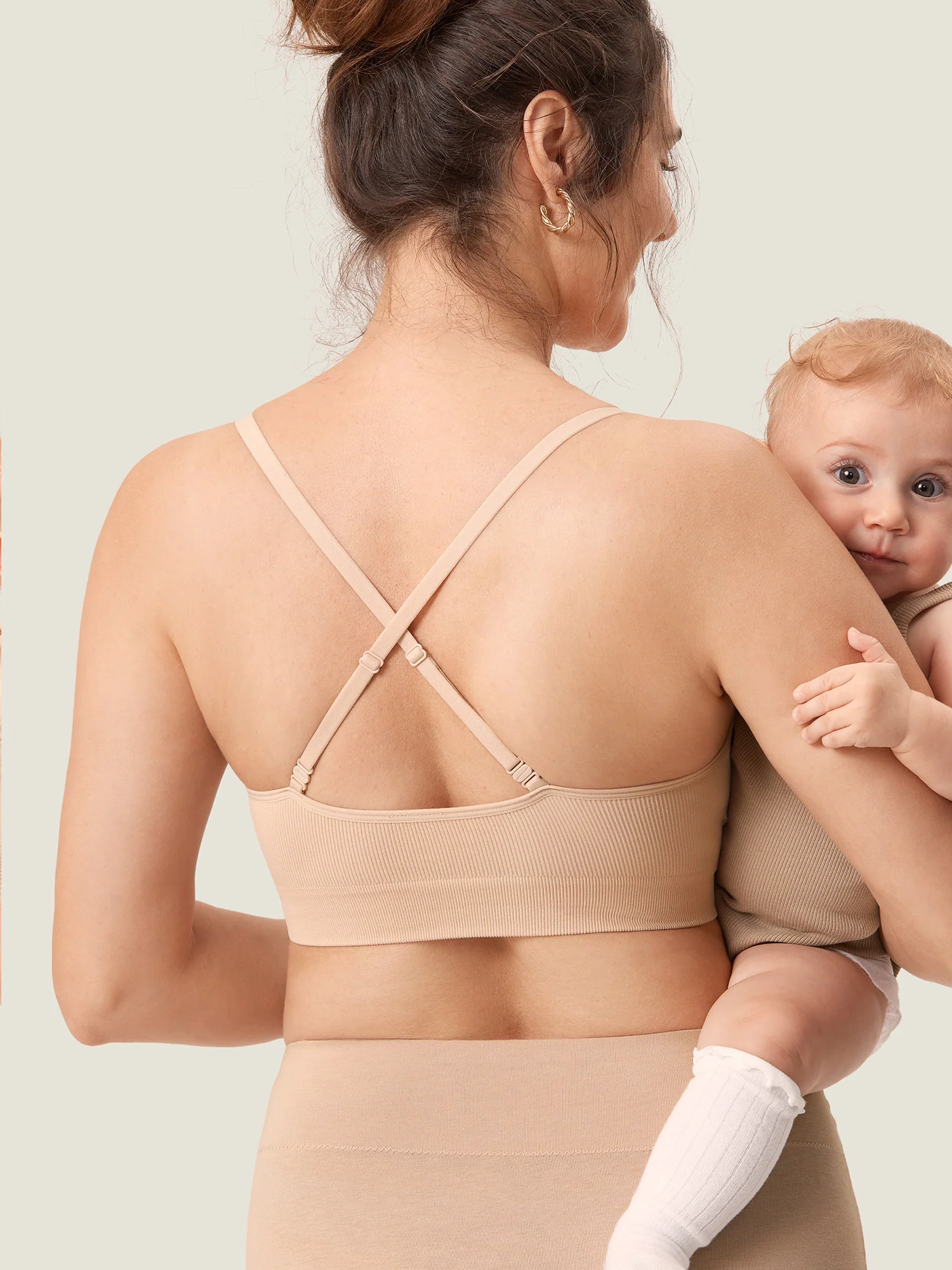 Ribbed Scoop Nursing Bralette - Image 12