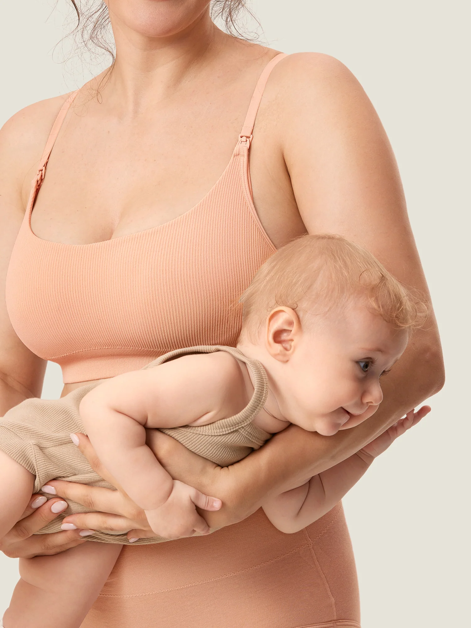 Ribbed Scoop Nursing Bralette - Image 36