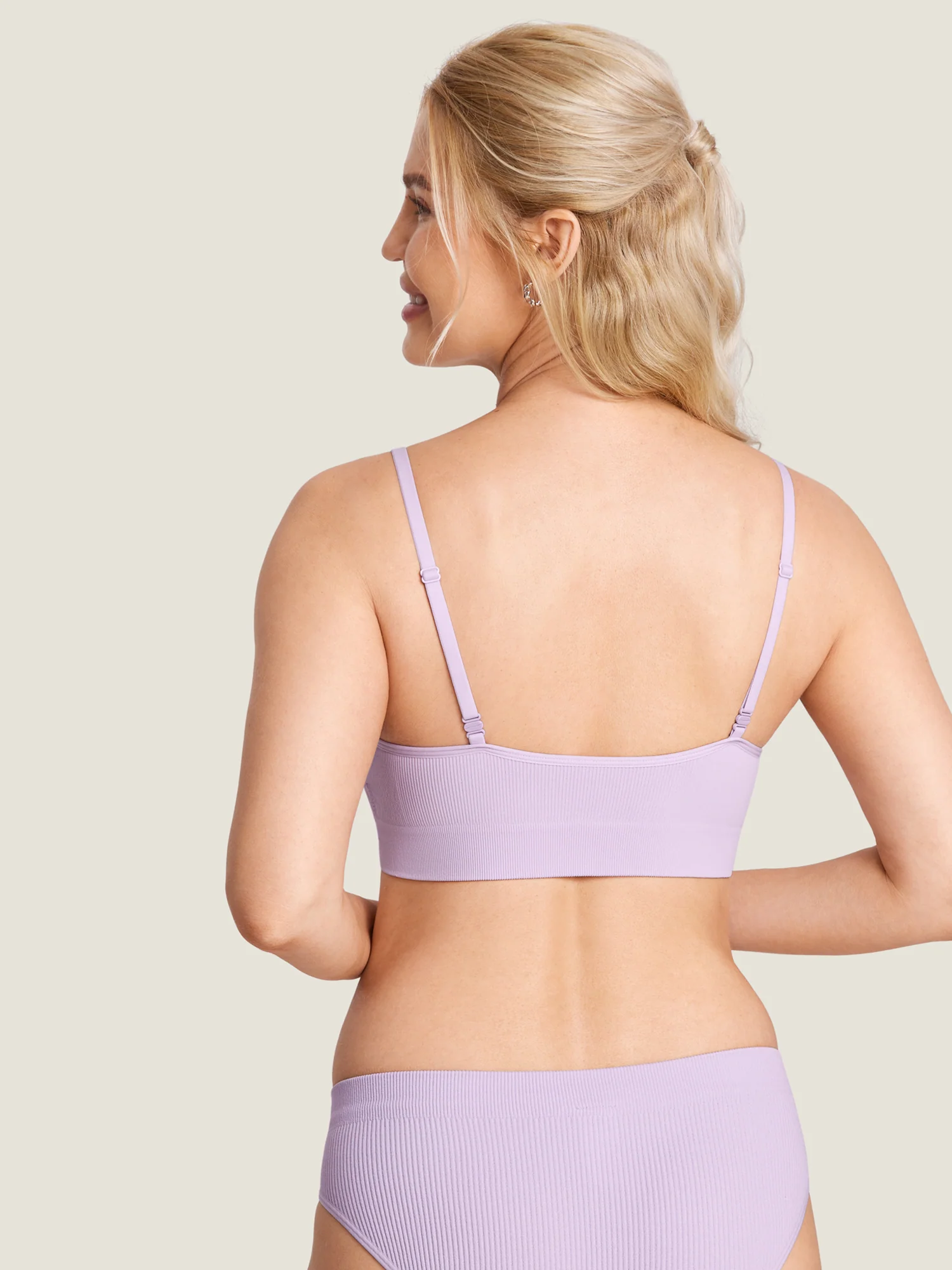 Ribbed Scoop Nursing Bralette - Image 44