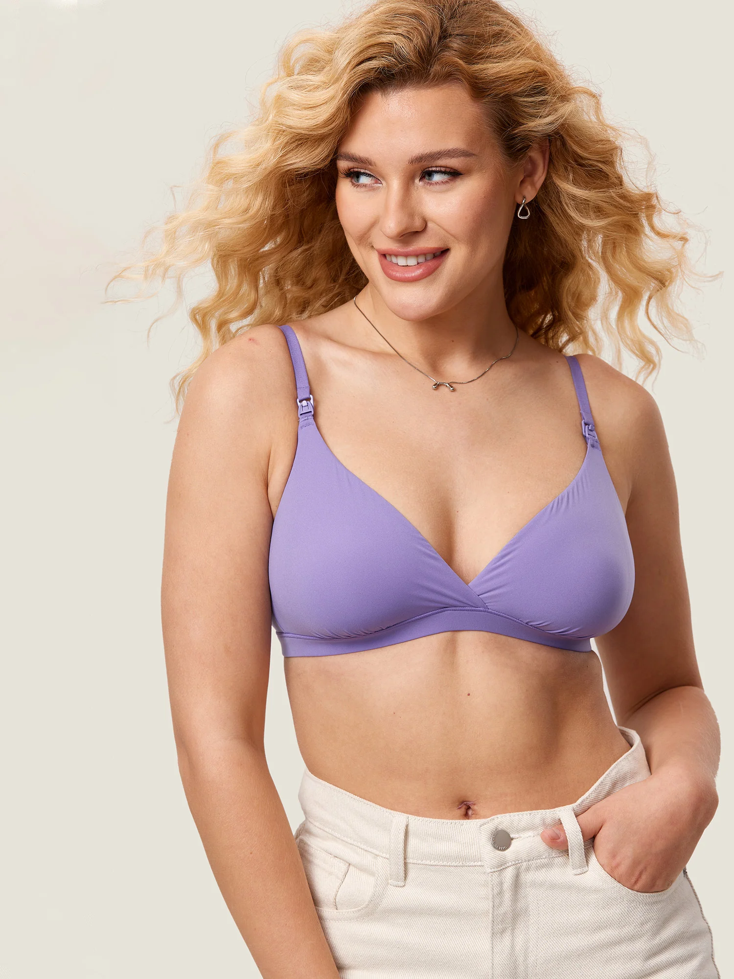 Inbarely® Crossover Nursing Bralette - Image 23
