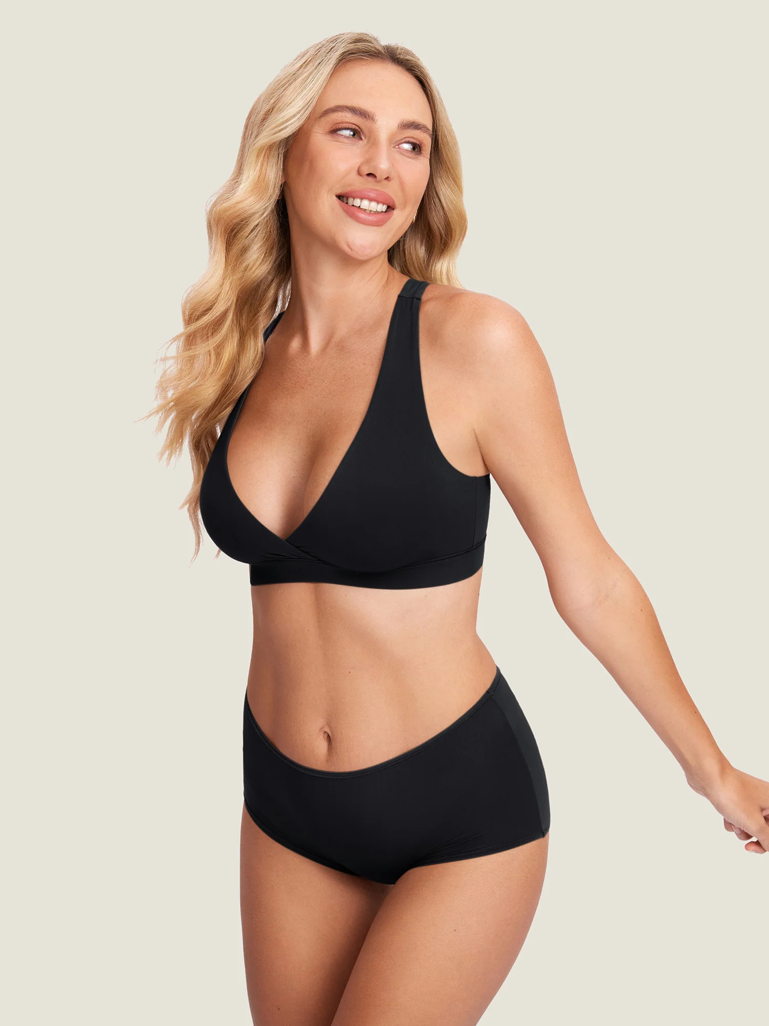 Inbarely® Crossover Racerback Nursing Bra - Image 13