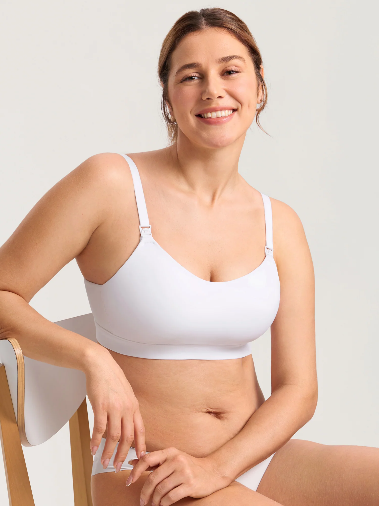 Inbarely® Plus Seamless Molded Nursing Bra - Image 14