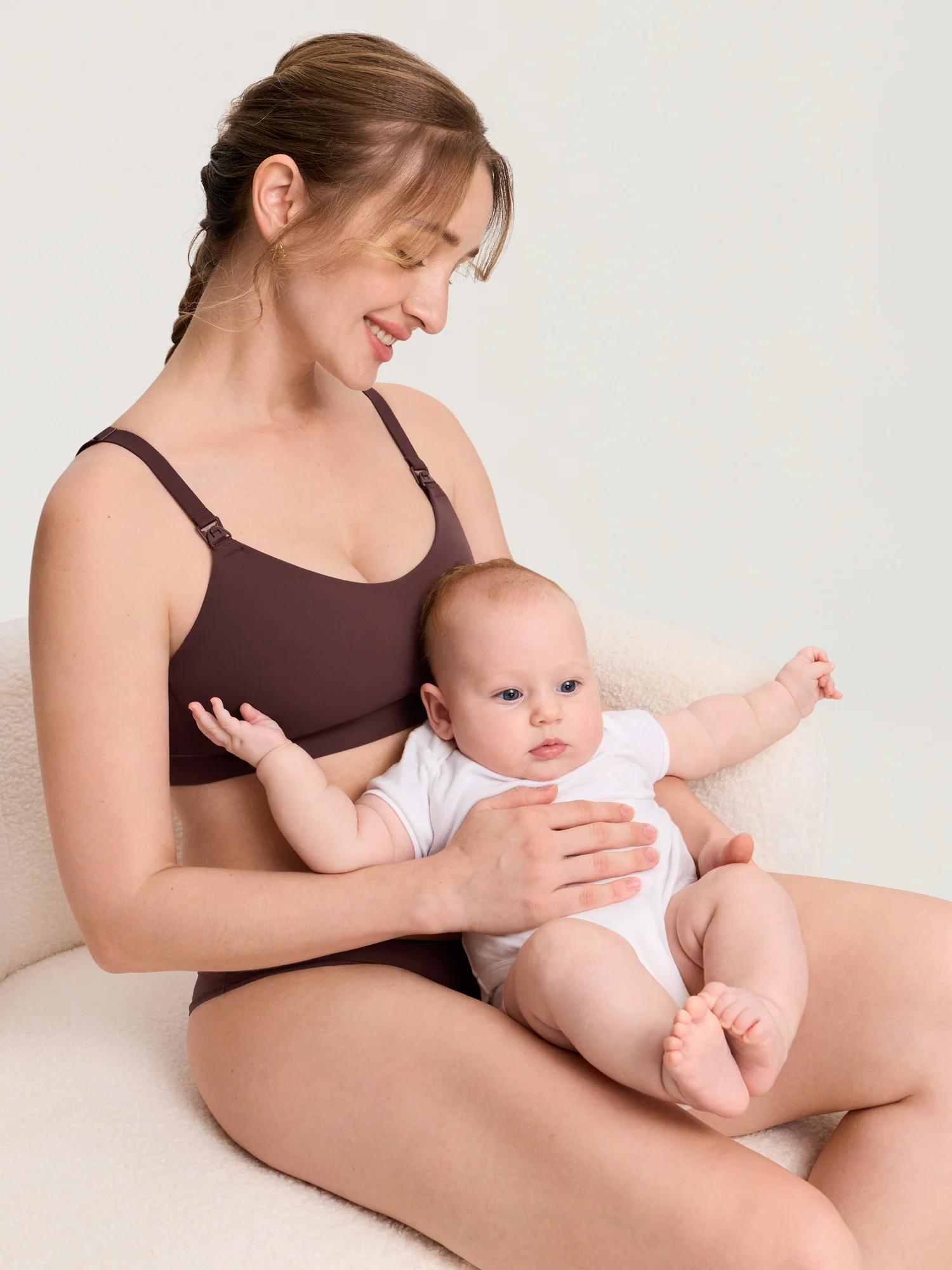 Inbarely® Plus Seamless Molded Nursing Bra - Image 19