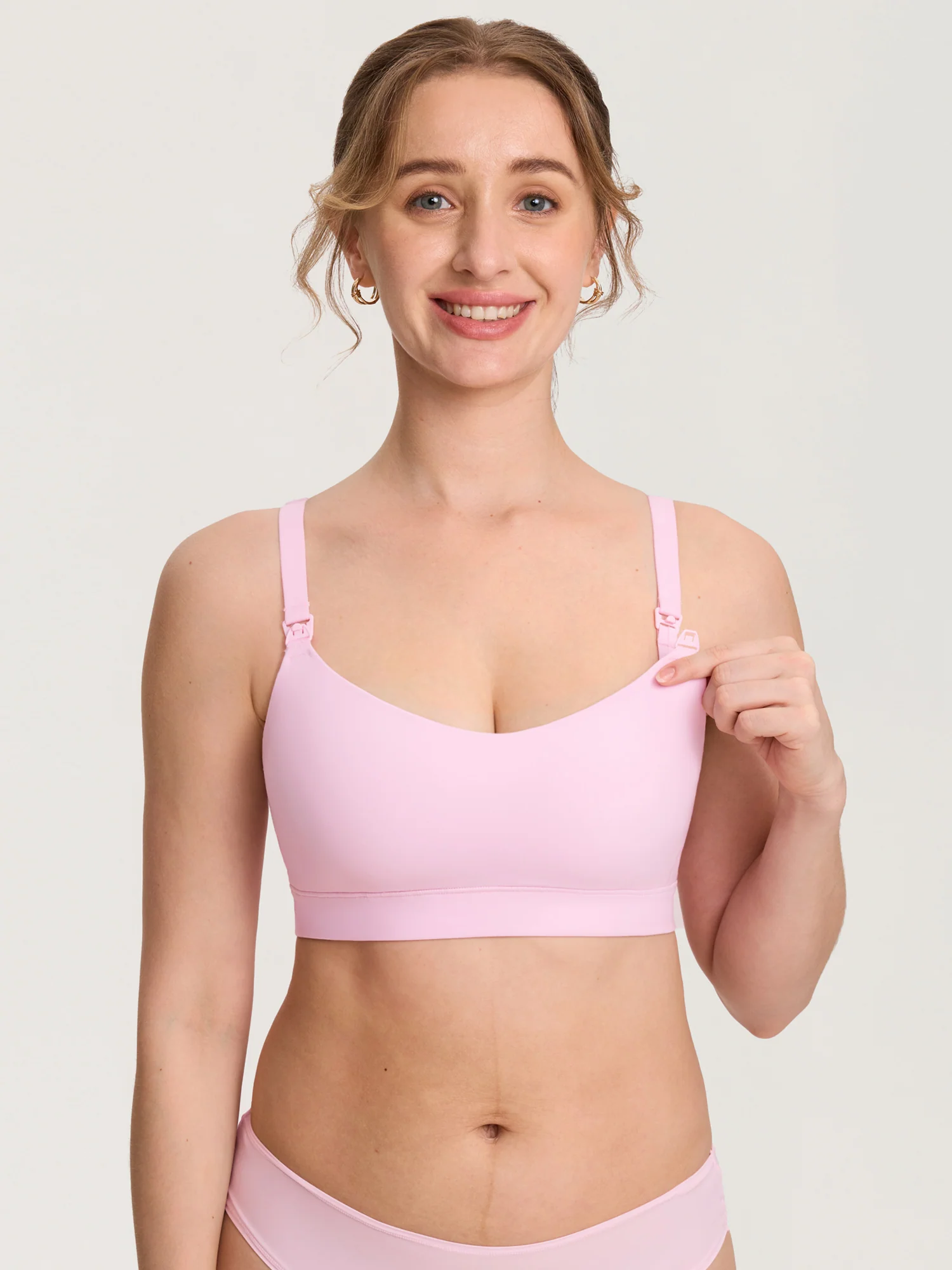 Inbarely® Plus Seamless Molded Nursing Bra - Image 21