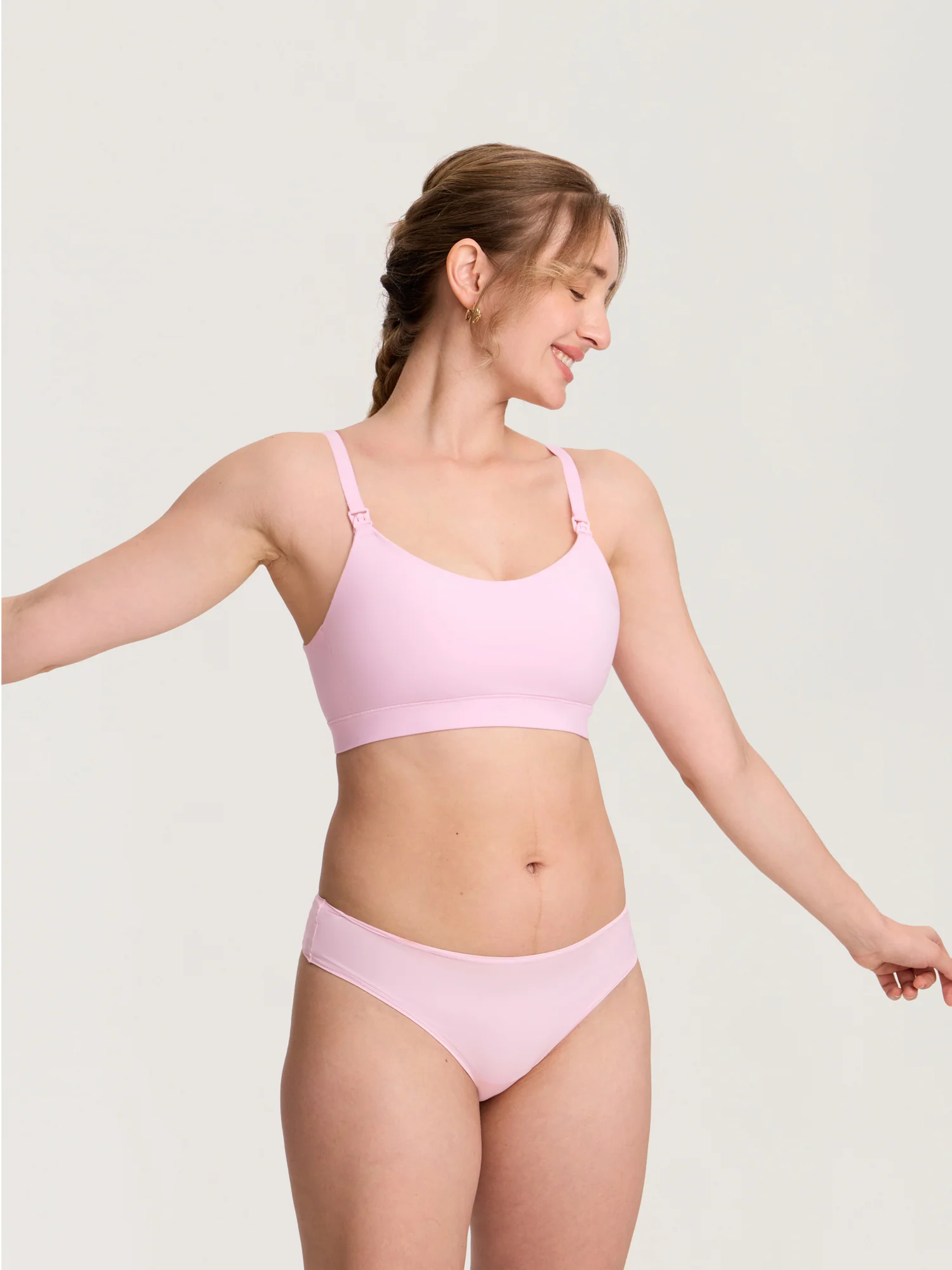Inbarely® Plus Seamless Molded Nursing Bra - Image 24