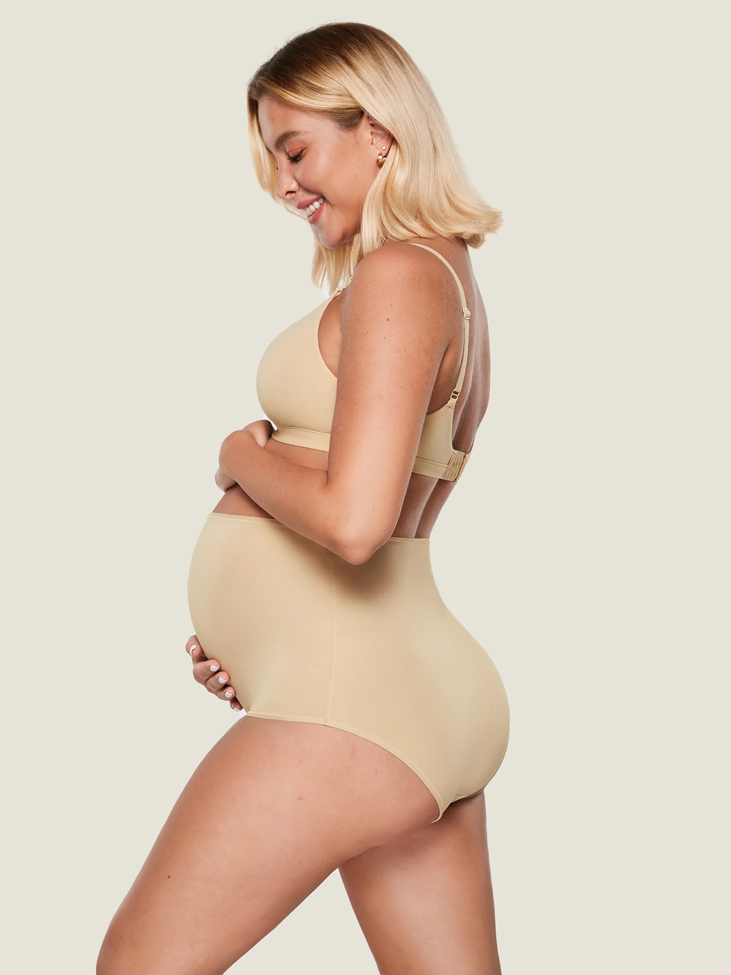 Inbarely® Soft High Waist Maternity Underwear - 2 Pack - Image 13