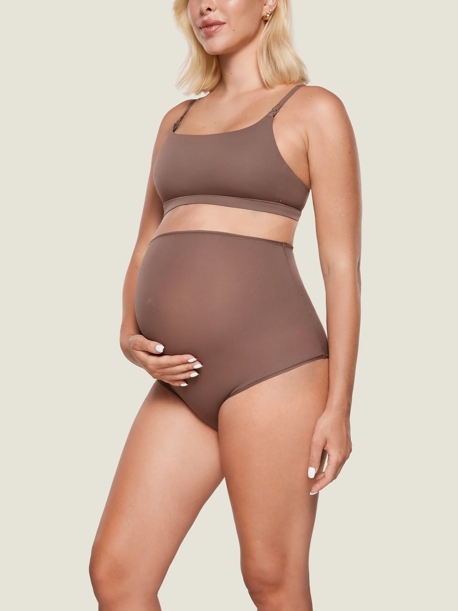 Inbarely® Soft High Waist Maternity Underwear - 2 Pack - Image 15
