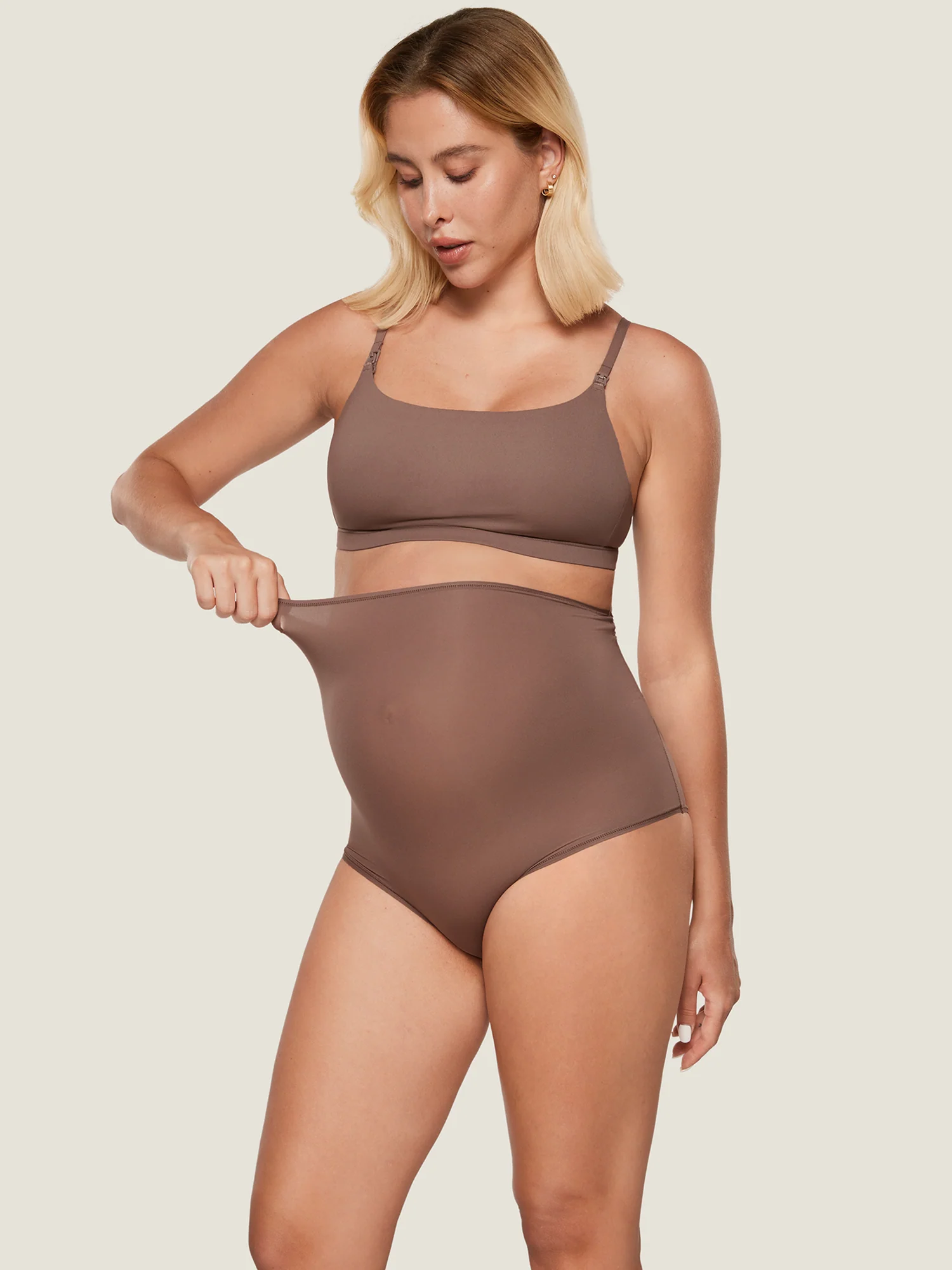 Inbarely® Soft High Waist Maternity Underwear - 2 Pack - Image 16