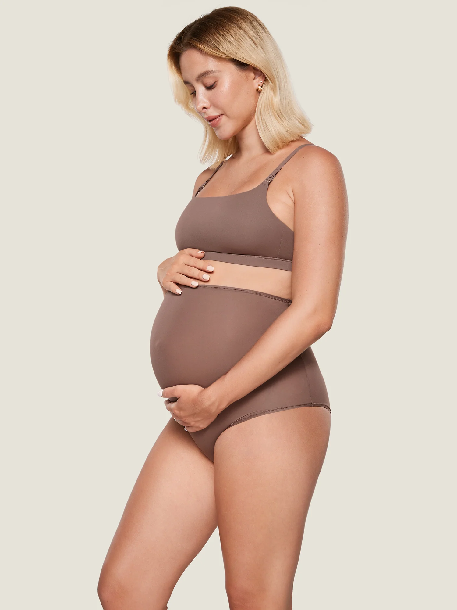 Inbarely® Soft High Waist Maternity Underwear - 2 Pack - Image 17