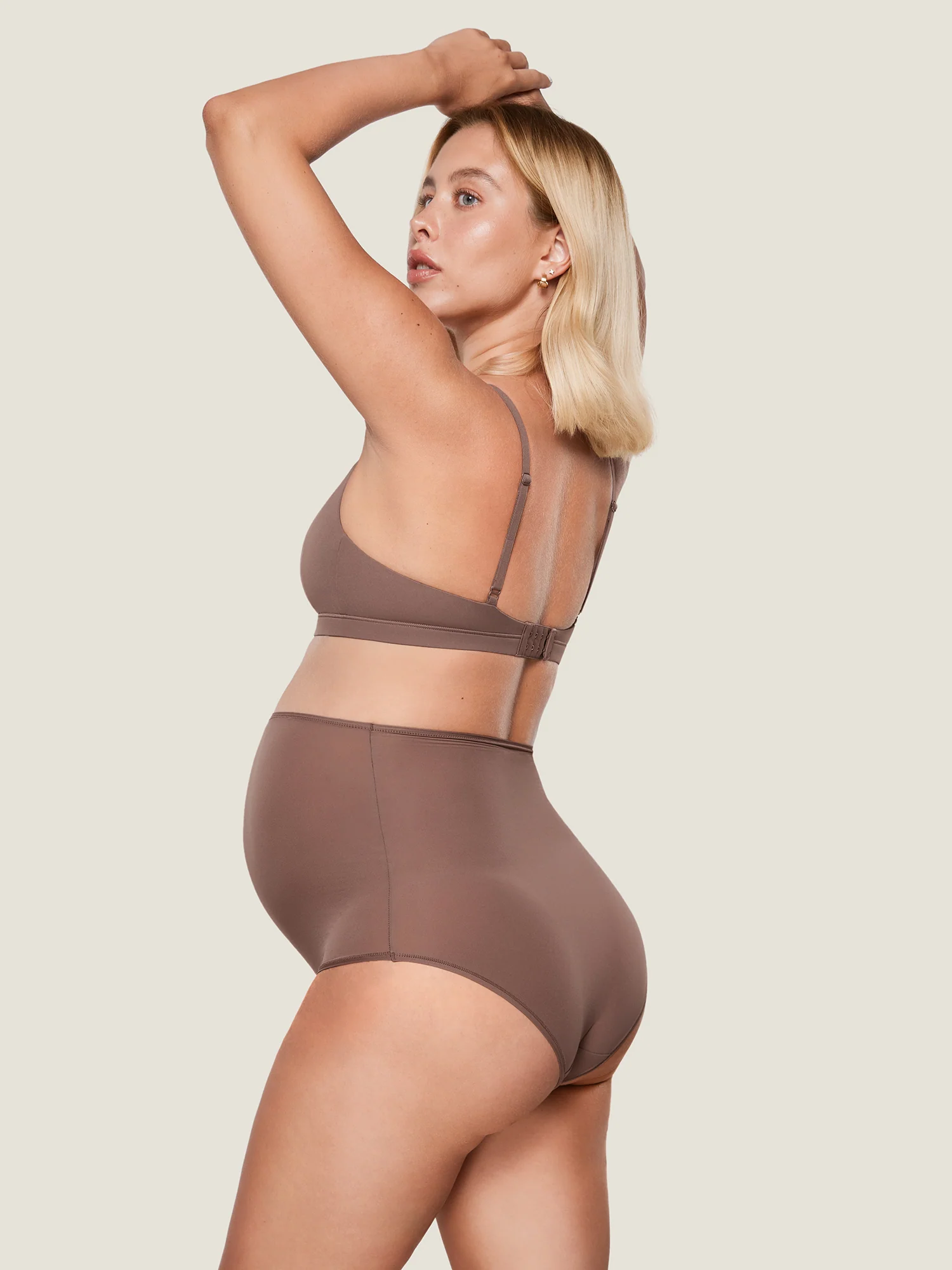 Inbarely® Soft High Waist Maternity Underwear - 2 Pack - Image 18