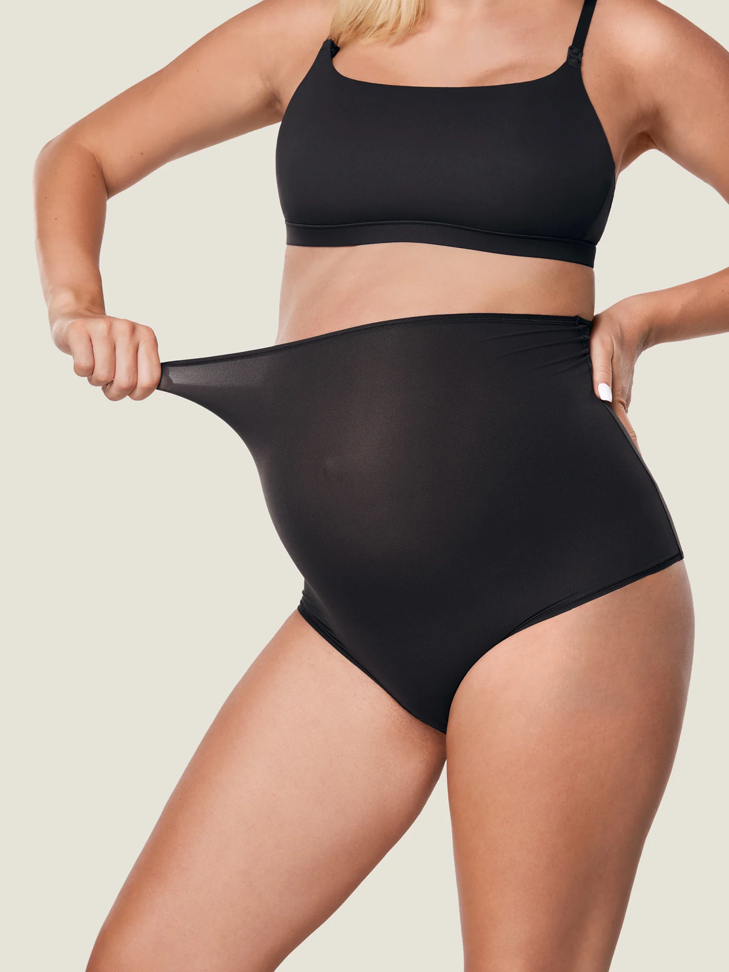Inbarely® Soft High Waist Maternity Underwear - 2 Pack - Image 25