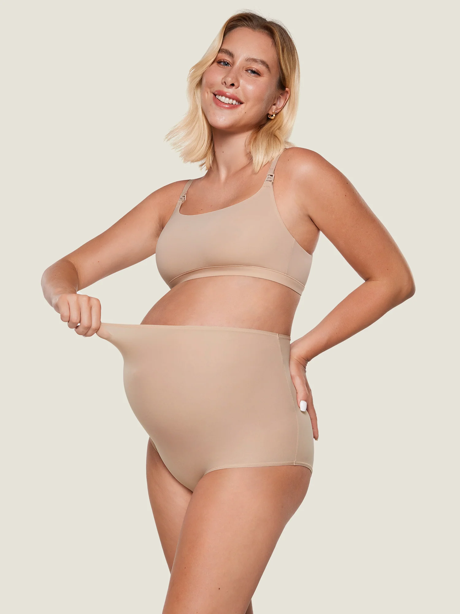 Inbarely® Soft High Waist Maternity Underwear - 2 Pack - Image 5