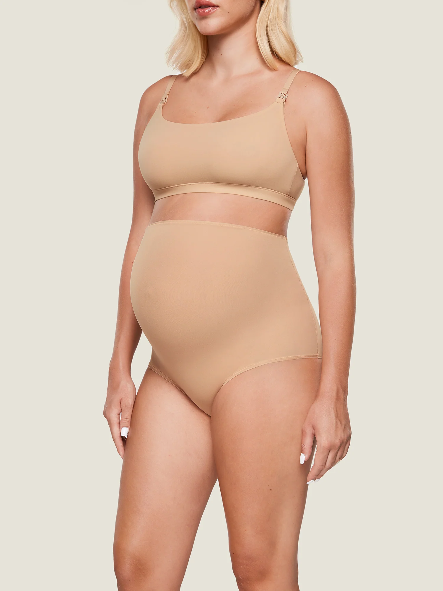 Inbarely® Soft High Waist Maternity Underwear - 2 Pack - Image 6