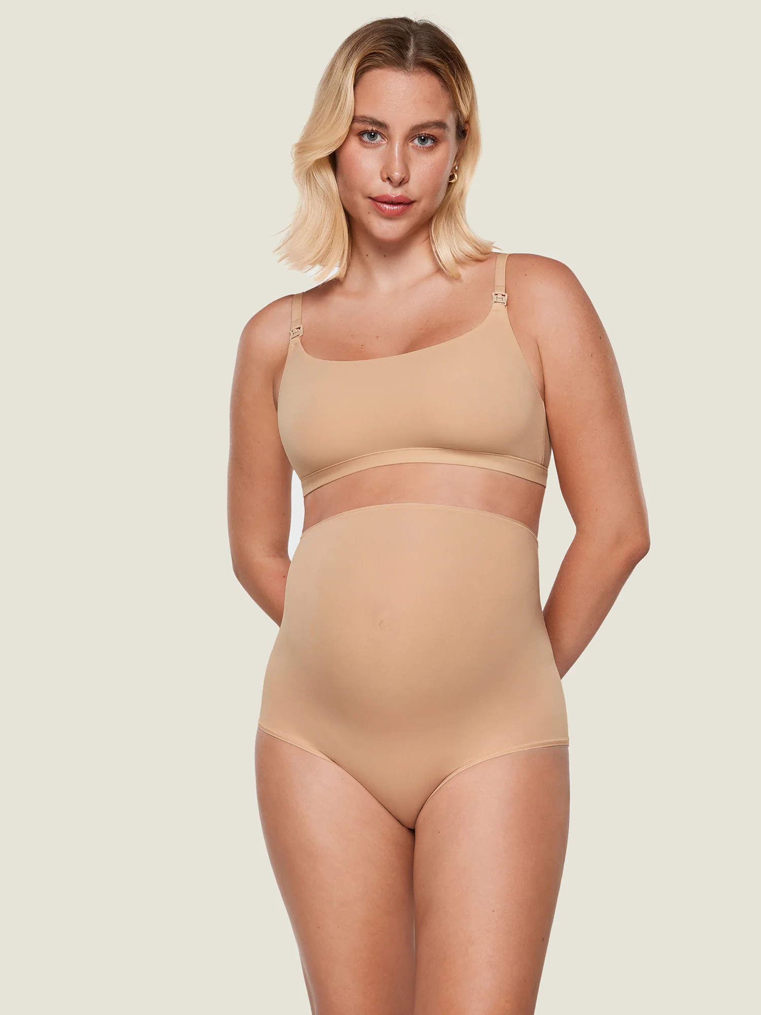 Inbarely® Soft High Waist Maternity Underwear - 2 Pack - Image 7