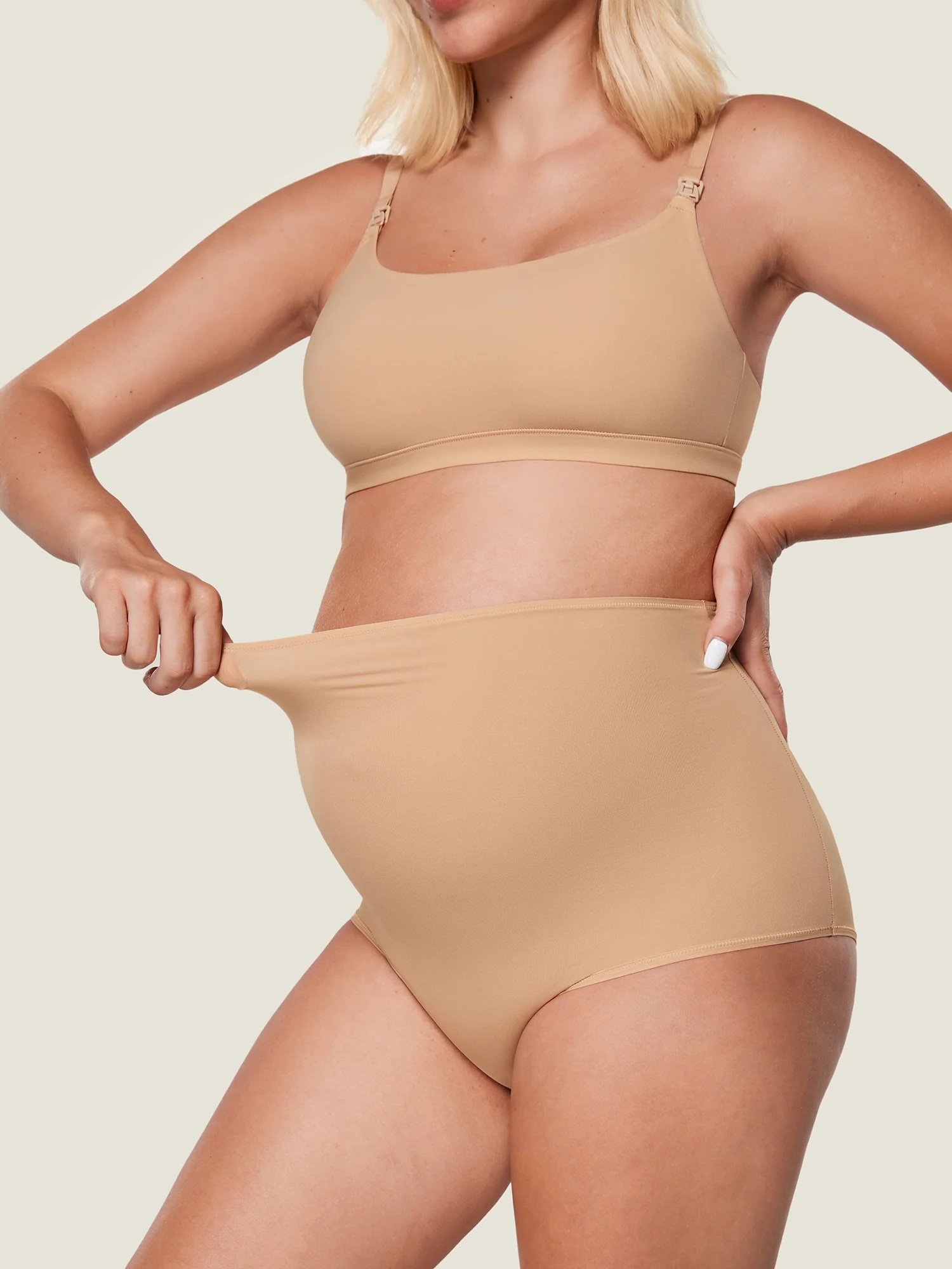 Inbarely® Soft High Waist Maternity Underwear - 2 Pack - Image 8
