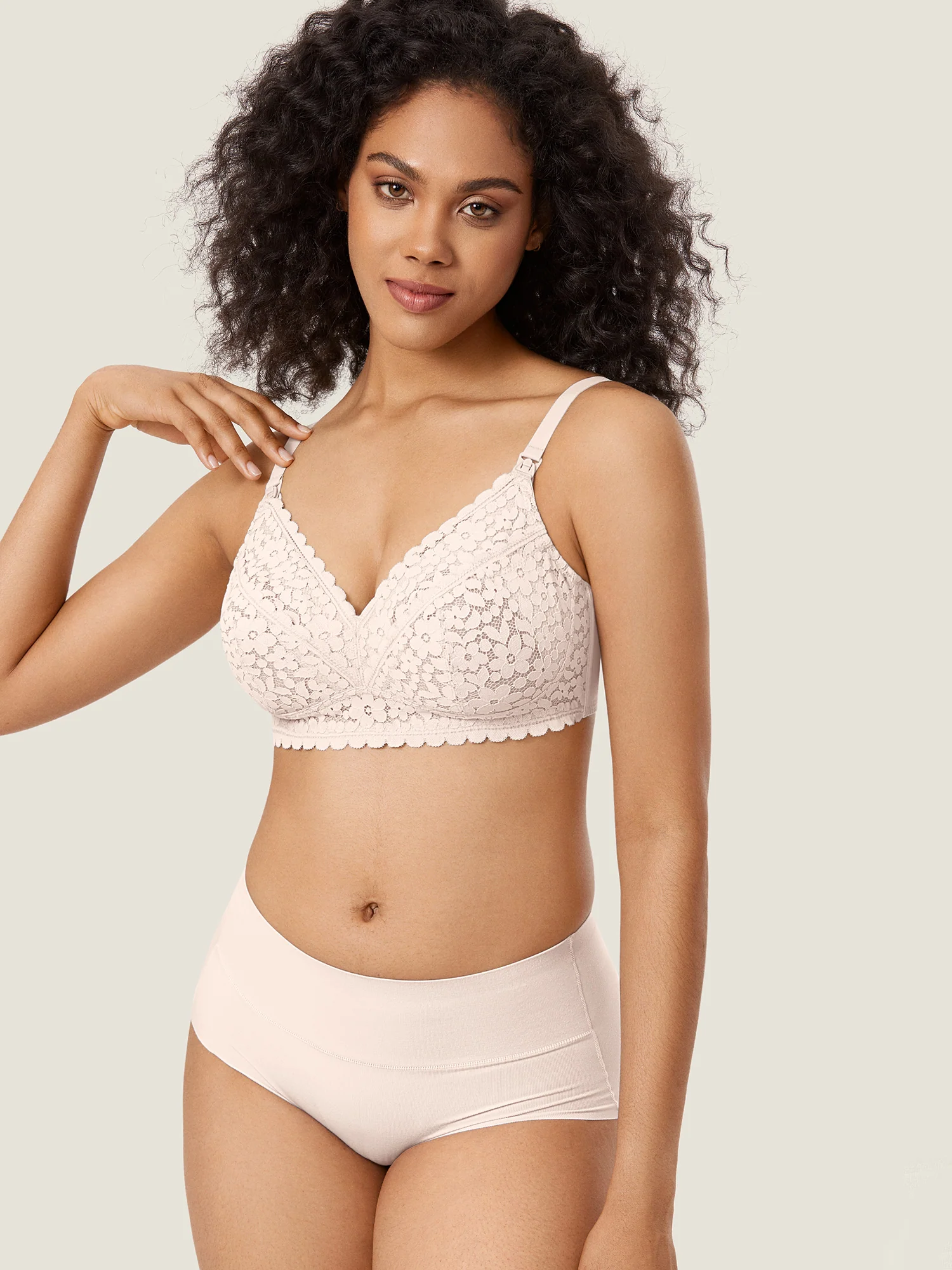 Lace Hands Free Pumping Bra - Image 19