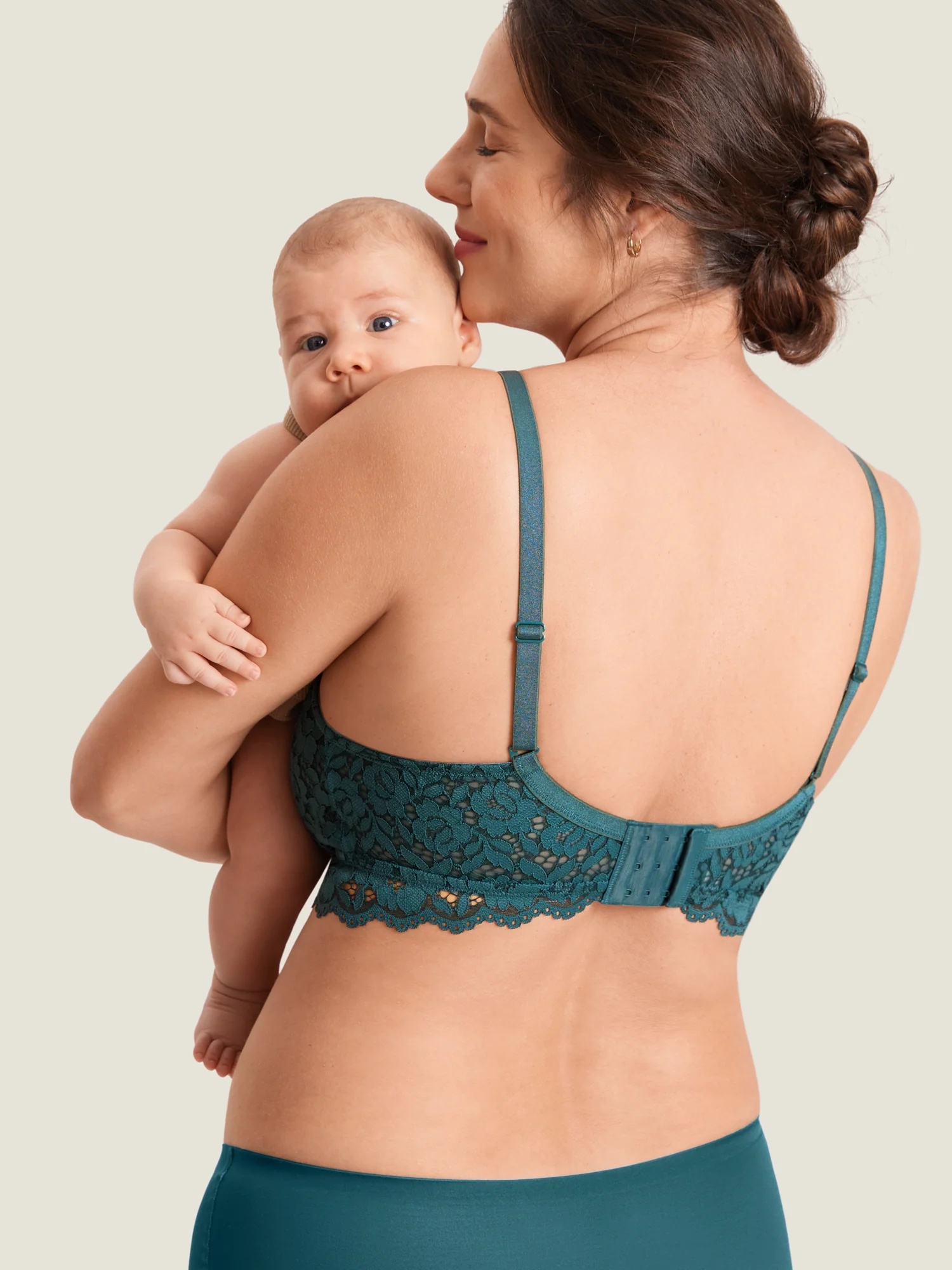 More Support Lace Nursing Bralette - Image 11