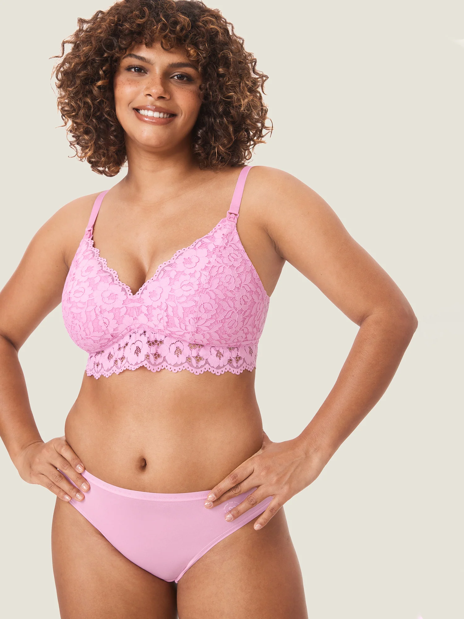 More Support Lace Nursing Bralette - Image 6