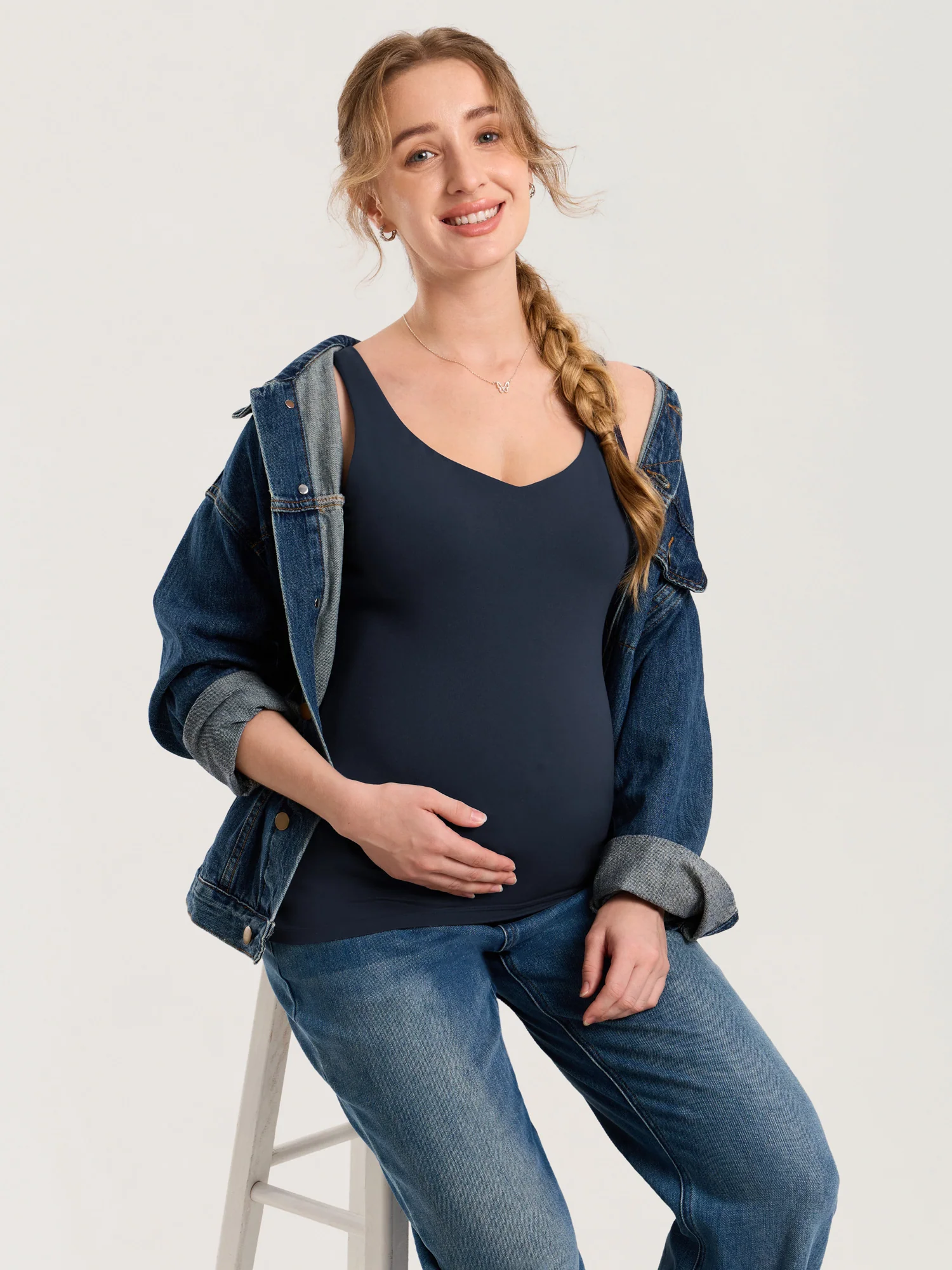 Natrelax® V Neck Nursing Tank Top - Image 19