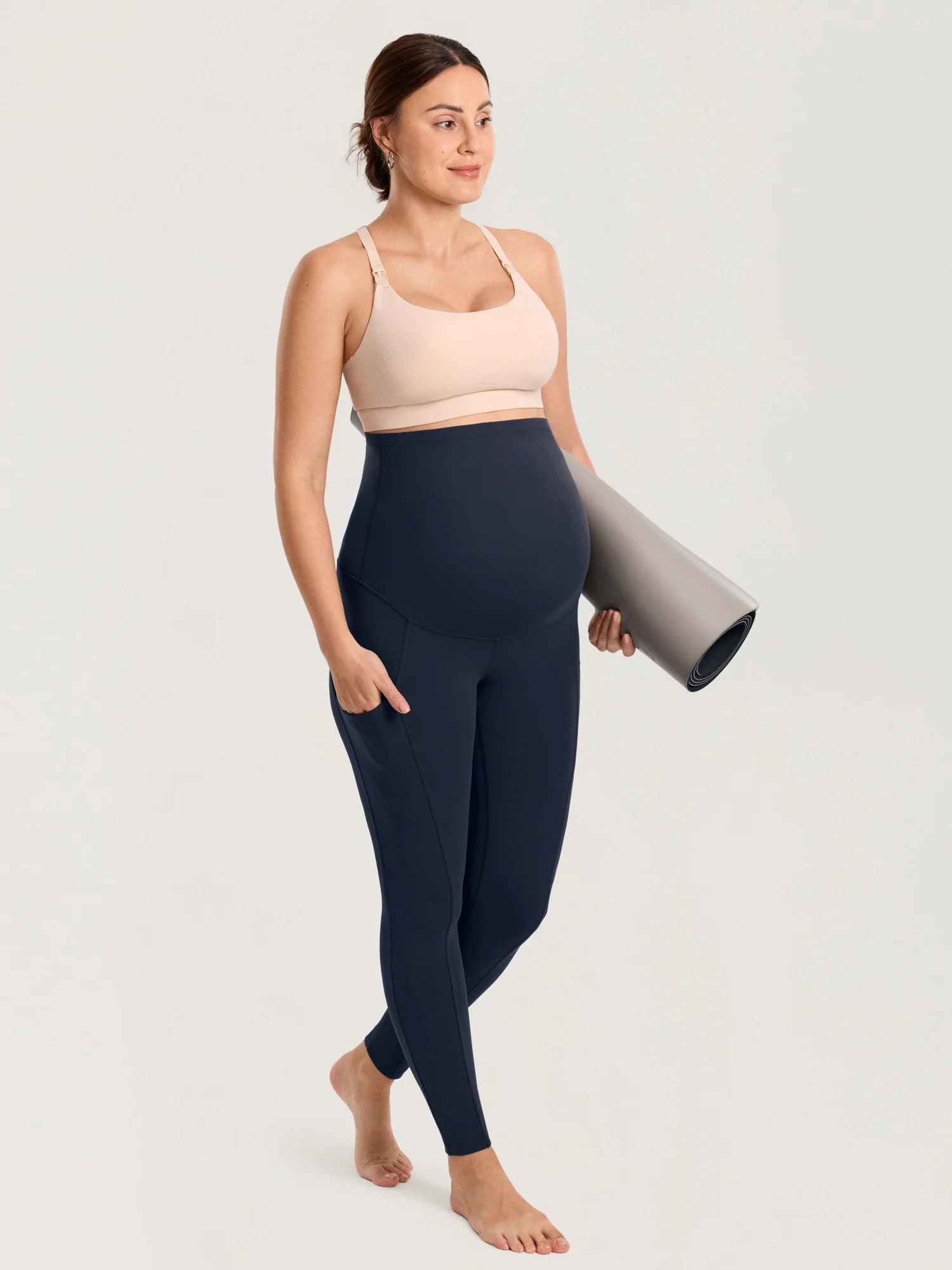 Natrelax® Maternity Leggings with Pockets 25" - Image 11