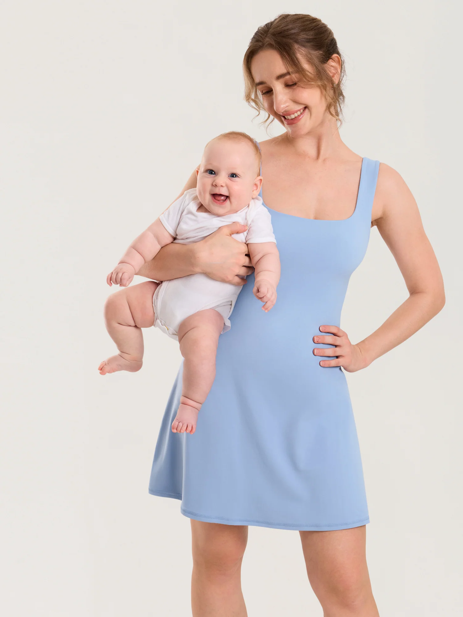 Natrelax® Maternity Mini Dress - Easy Peezy - Image 28