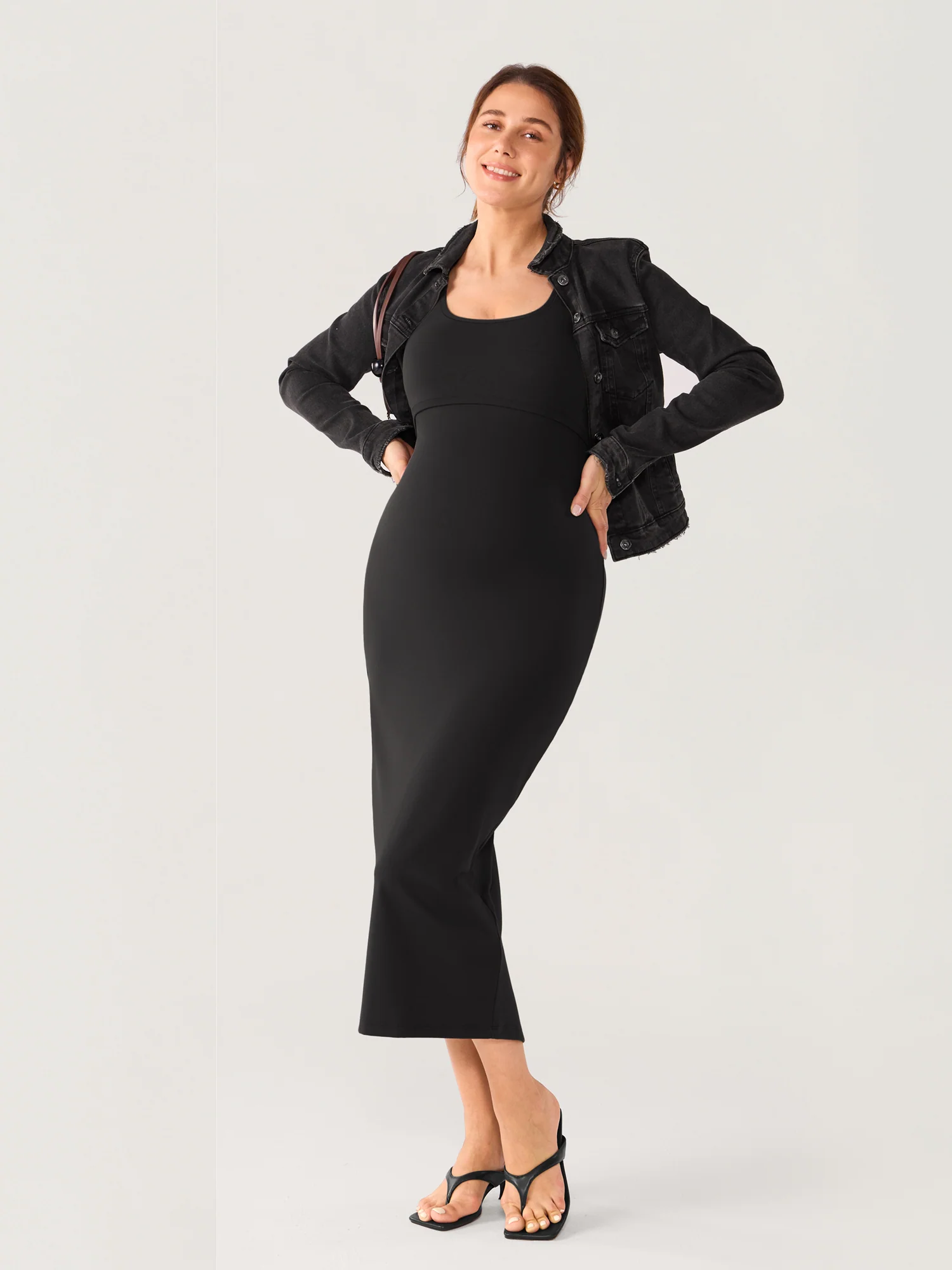 Natrelax® Hidden Crossover Babycon Maxi Dress - Image 13