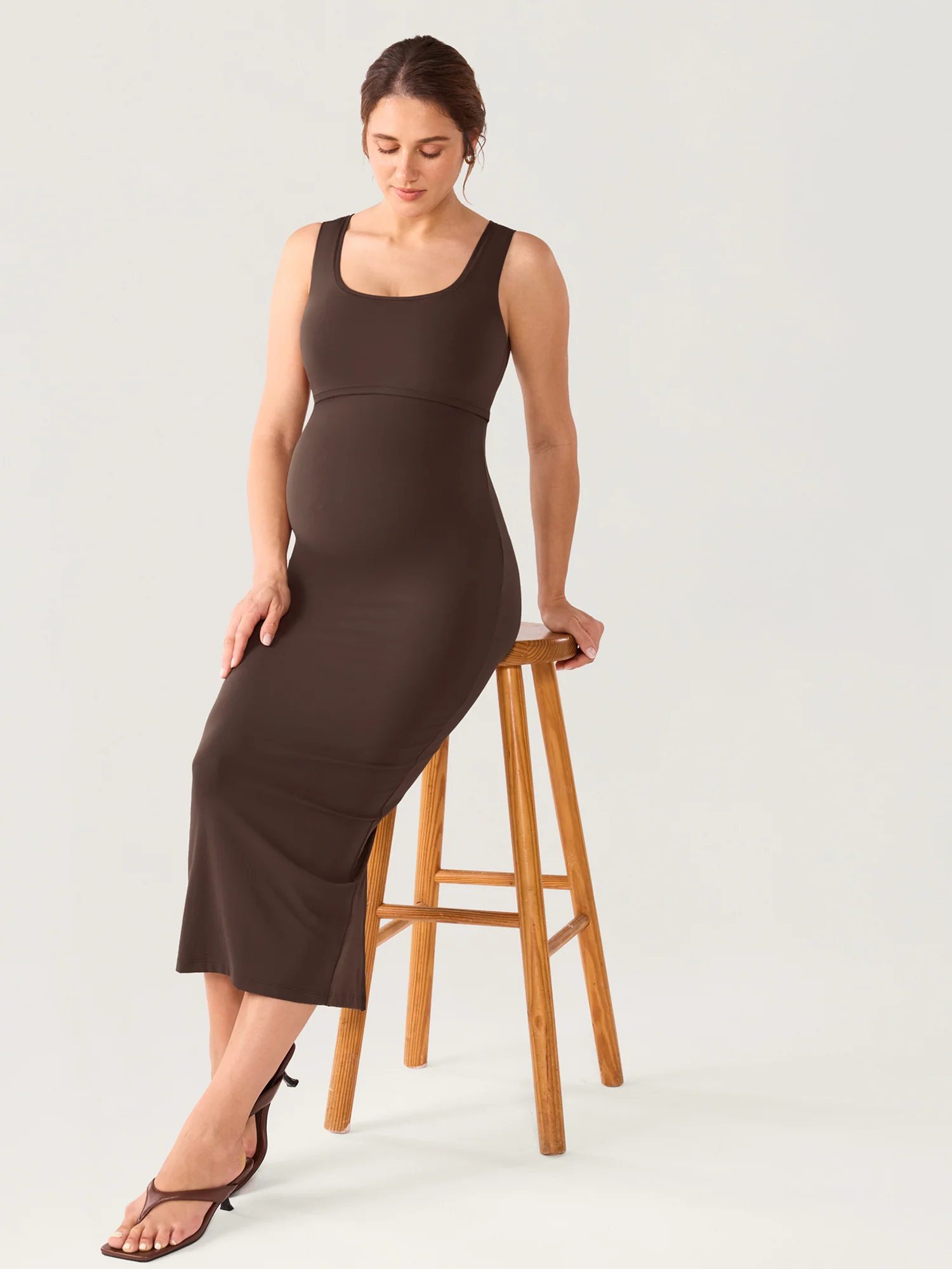 Natrelax® Hidden Crossover Babycon Maxi Dress - Image 14