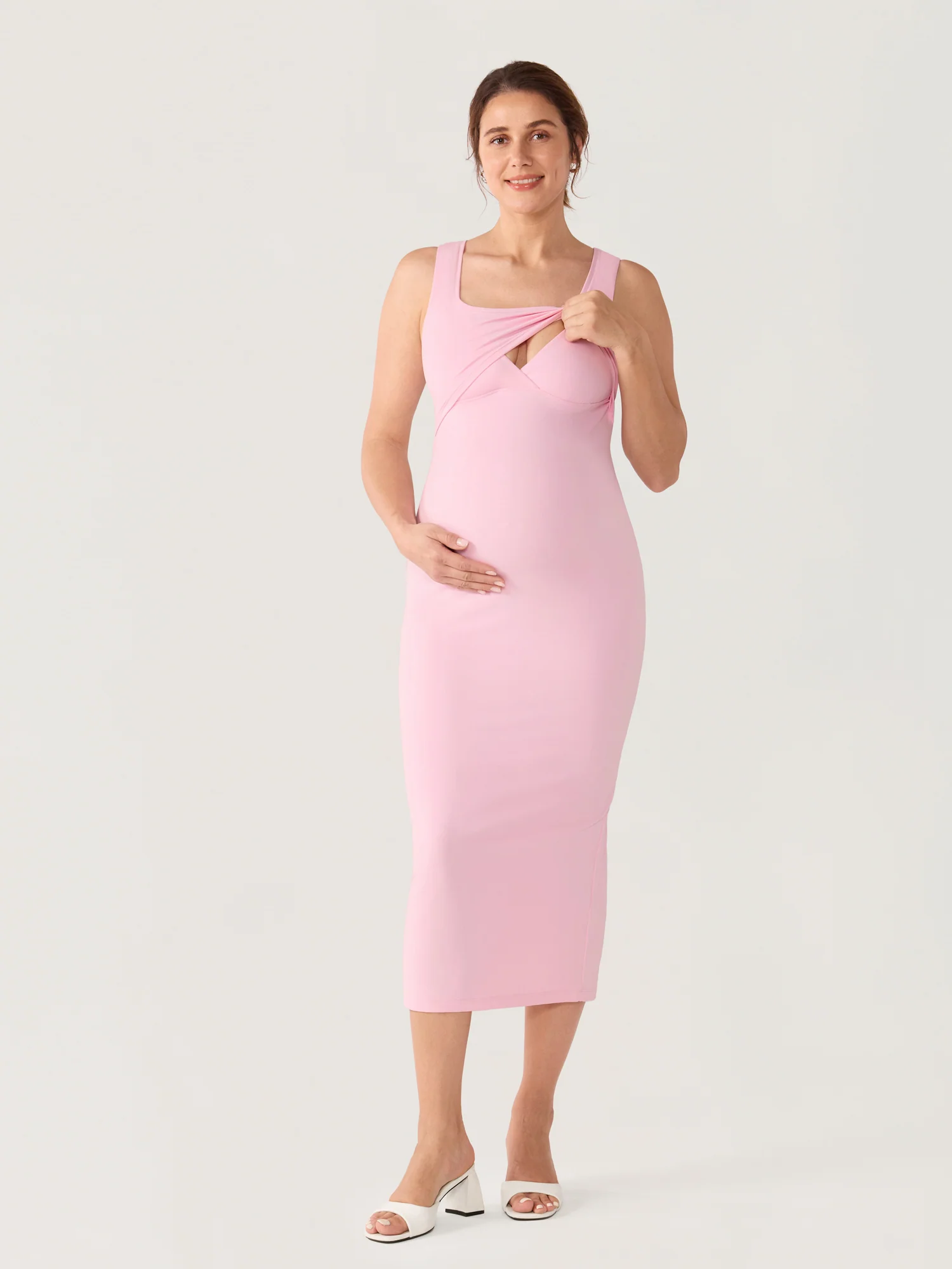 Natrelax® Hidden Crossover Babycon Maxi Dress - Image 17