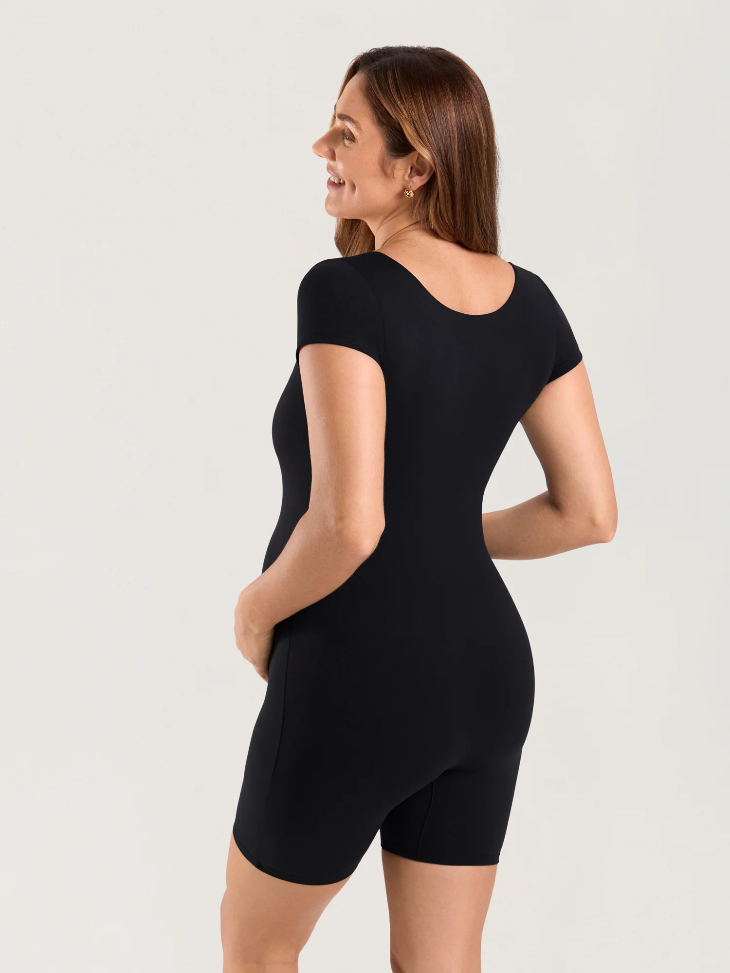 Natrelax® Maternity Short Sleeve Romper - Image 7