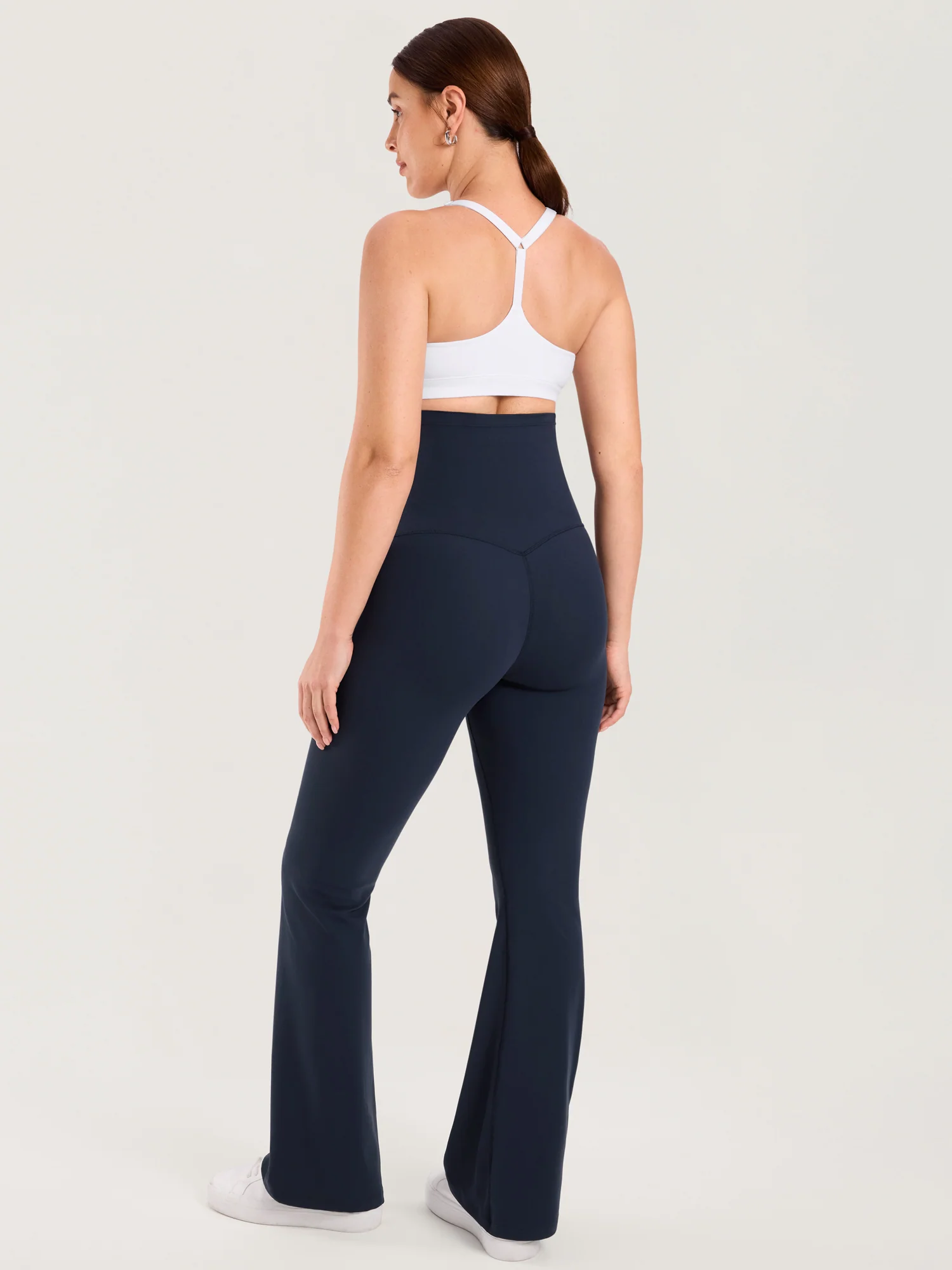 Natrelax® No Front Seam Maternity Flare Leggings 31.5" - Image 17