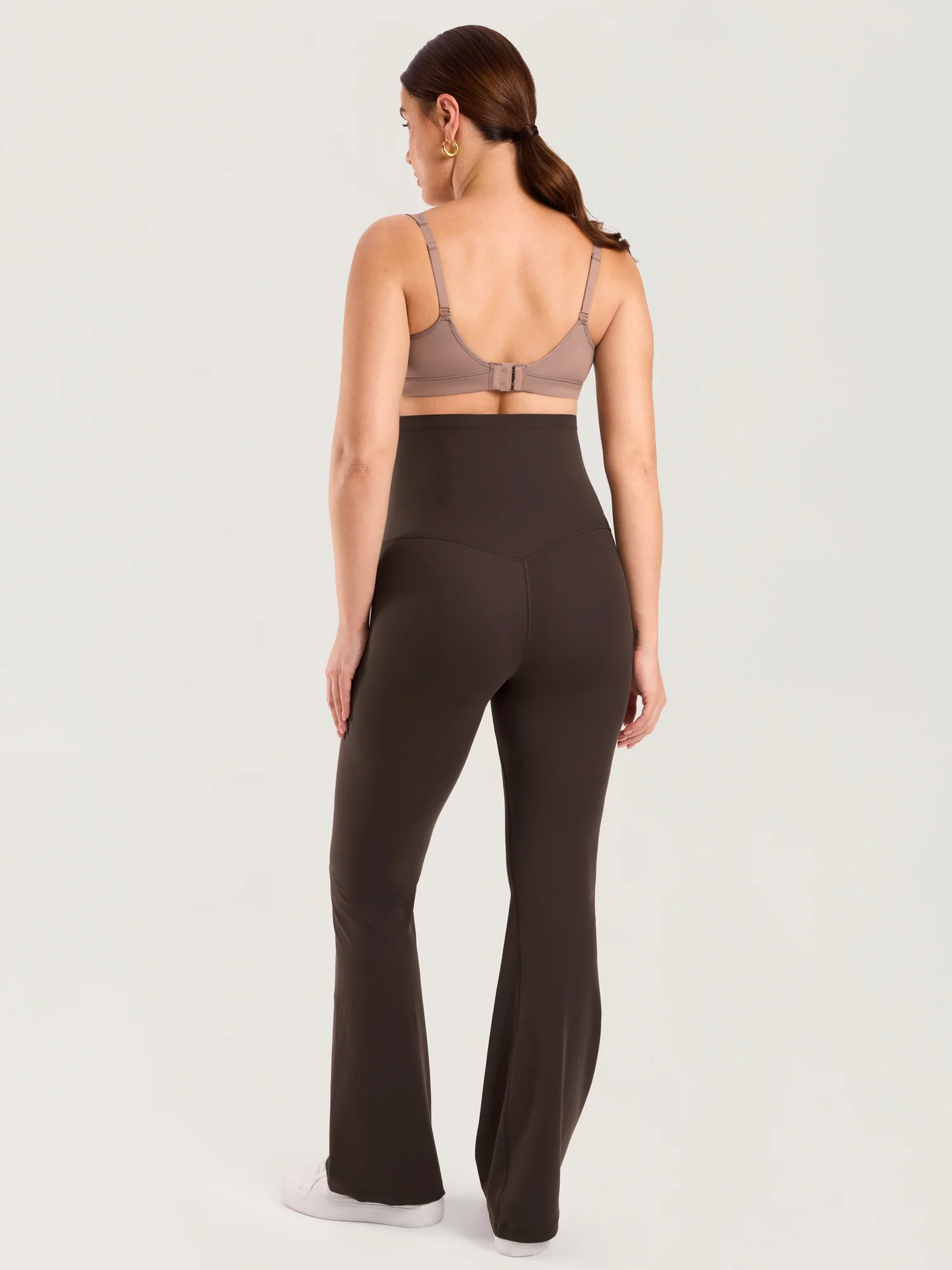 Natrelax® No Front Seam Maternity Flare Leggings 31.5" - Image 22