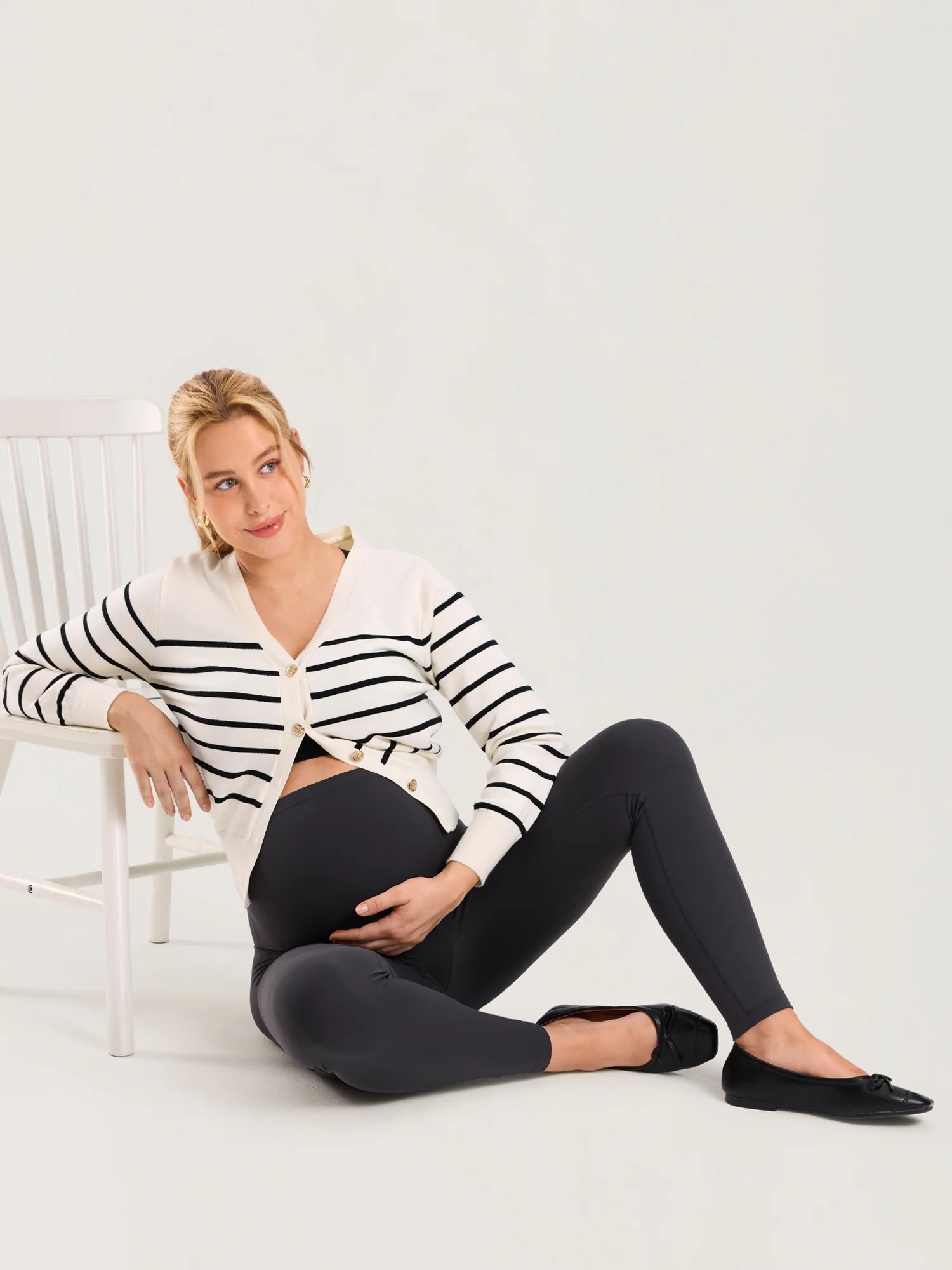 Natrelax® No Front Seam Maternity Leggings 25" - Image 19