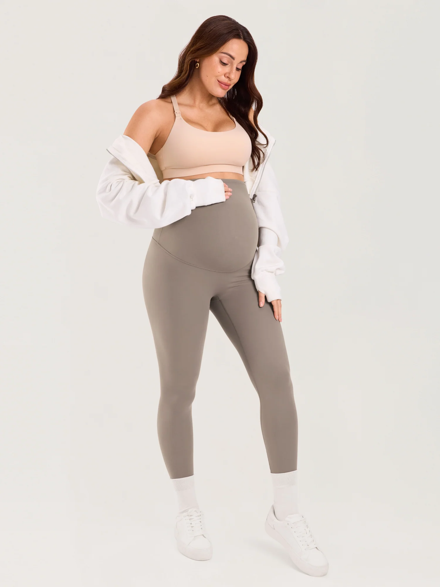 Natrelax® No Front Seam Maternity Leggings 25" - Image 23