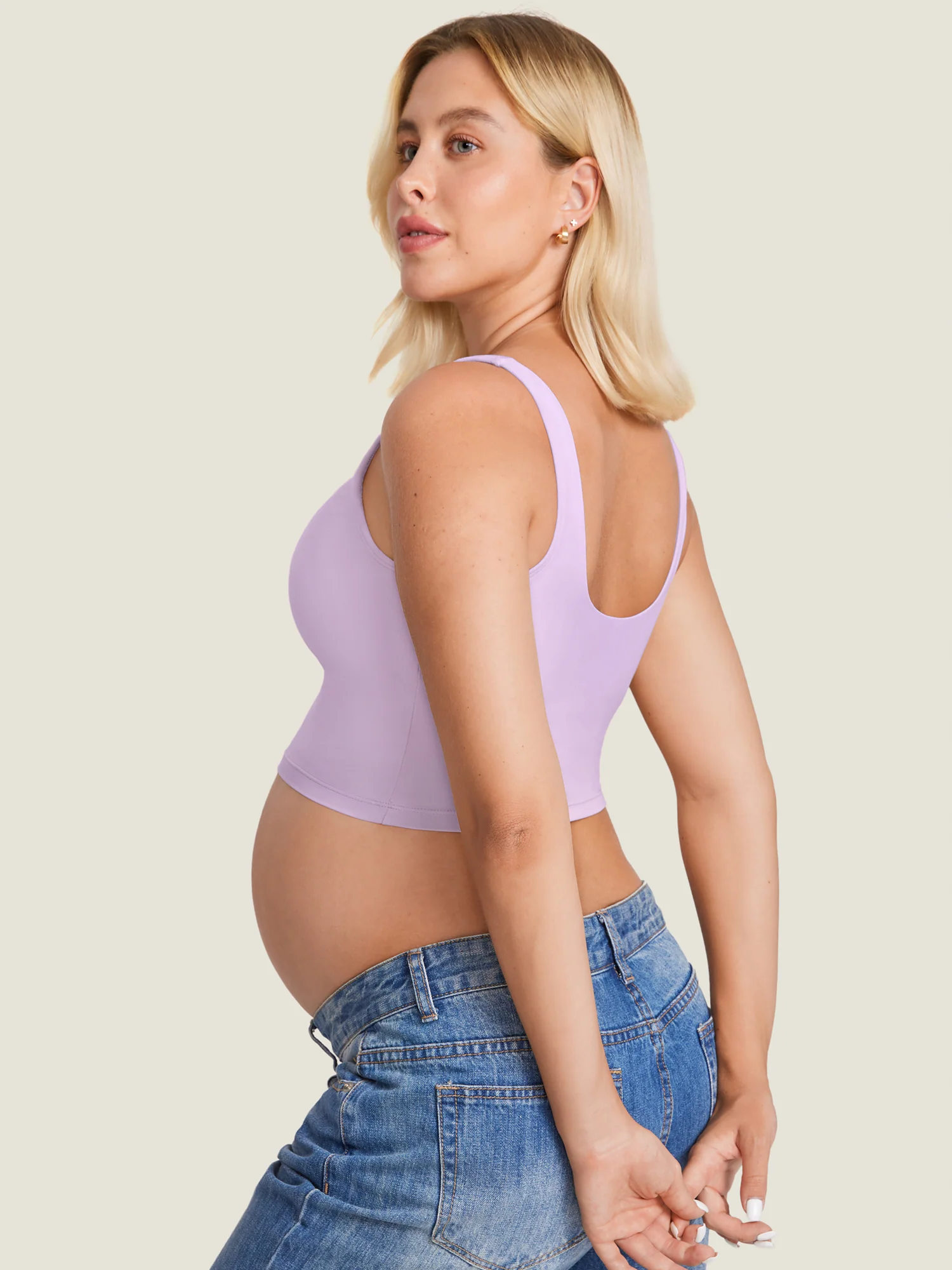 Natrelax® Nursing Crop Tank Top - Image 35