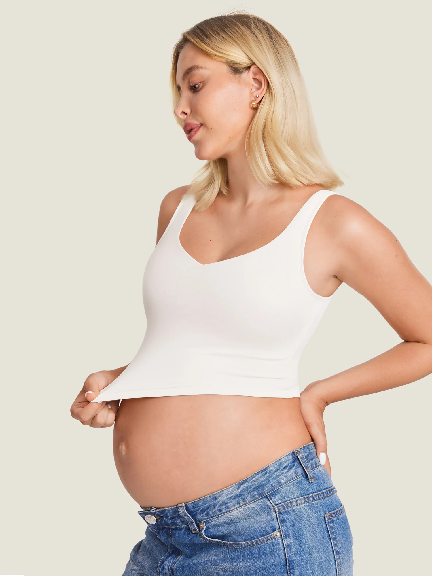 Natrelax® Nursing Crop Tank Top - Image 43