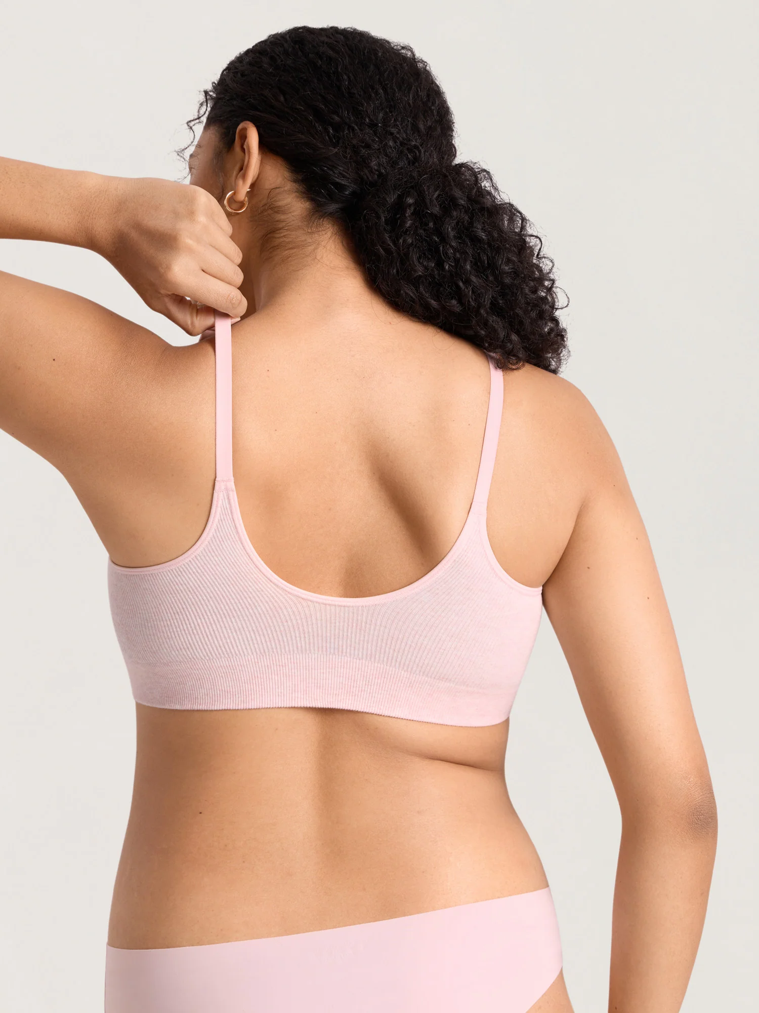 Ribbed Cotton Nursing Bralette - Image 12