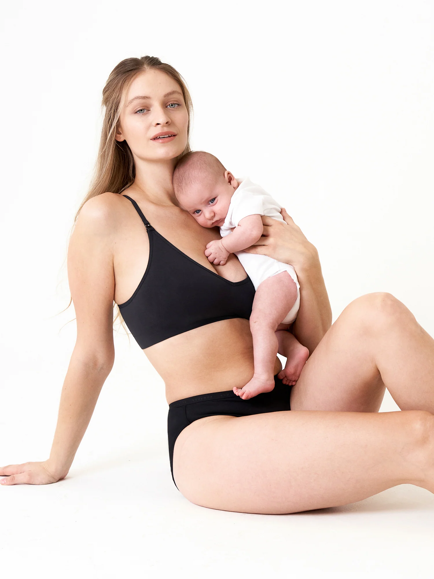 Seamless Soft Knit Nursing Bra - Image 11
