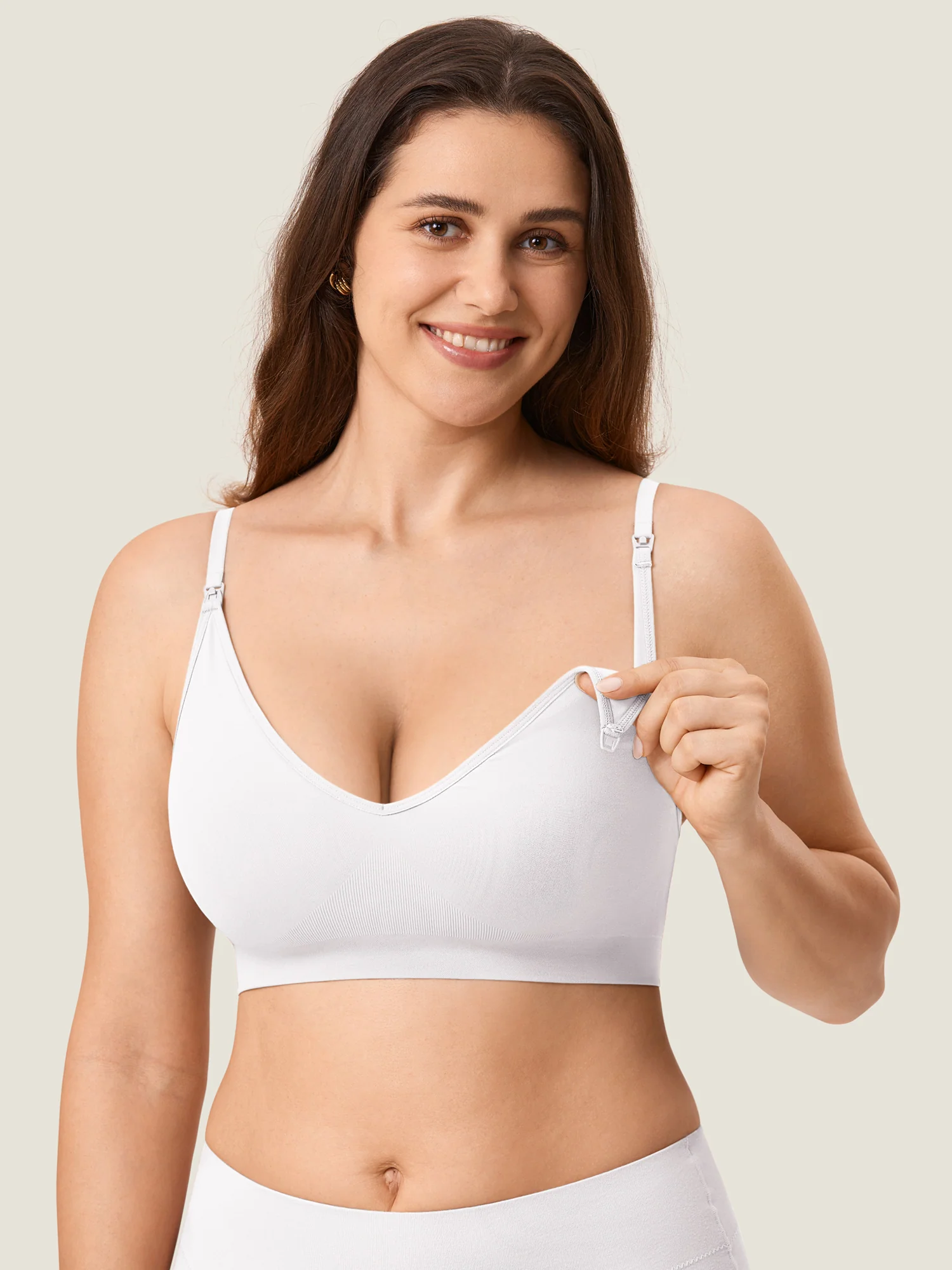 Seamless Soft Knit Nursing Bra - Image 19