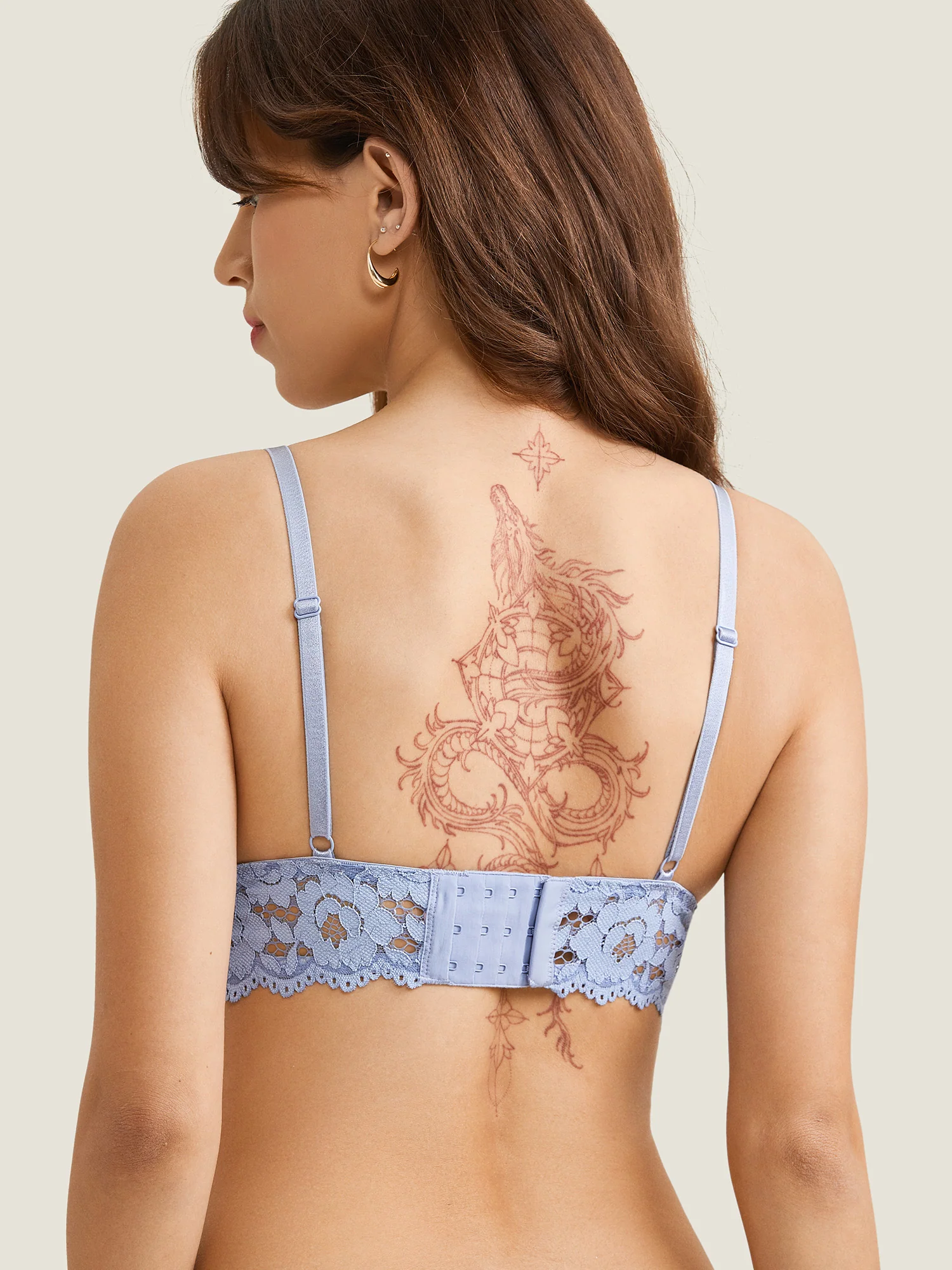 Lace Plunge Nursing Bralette - Image 30